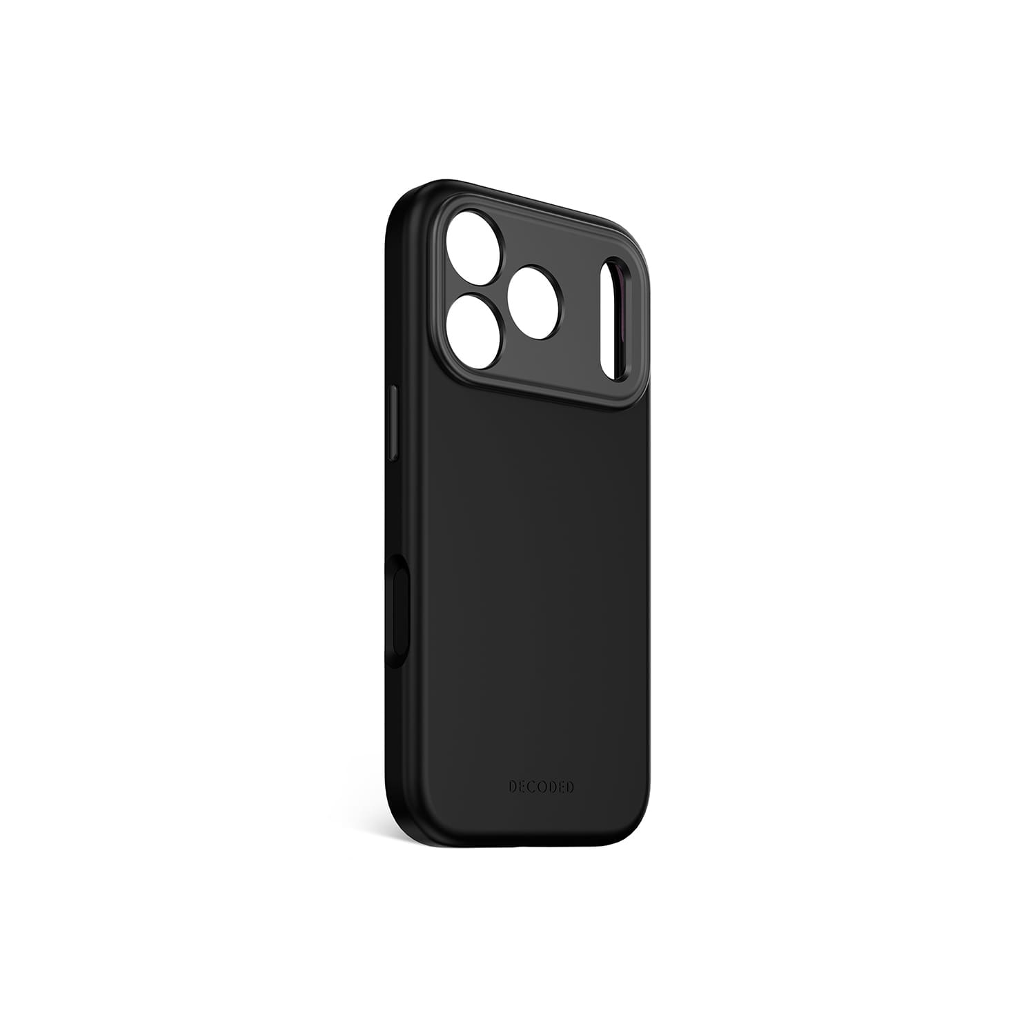 Decoded AntiMicrobial Silicone Backcover Etui silikonowe do iPhone 17 Pro kompatybilne z MagSafe - Czarne