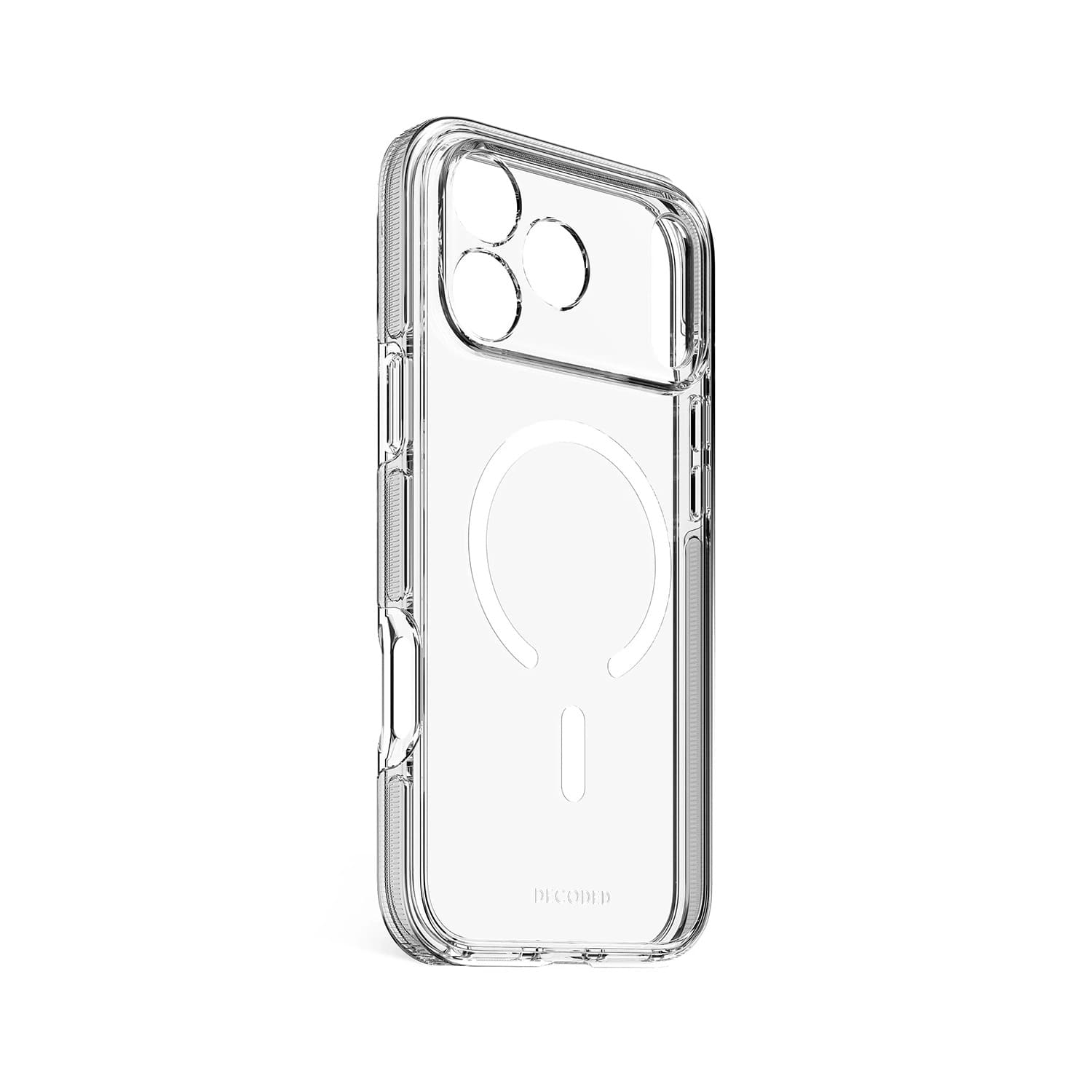 Decoded DropTec Backcover Etui do iPhone 17 Pro Max kompatybilna z MagSafe - Przezroczyste