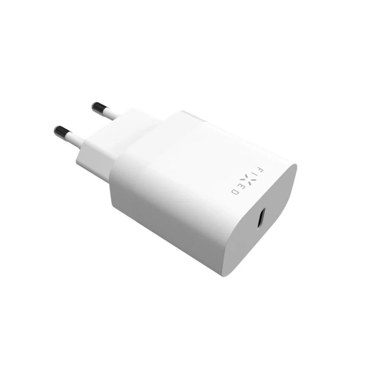 Fixed Ładowarka sieciowa USB-C 20W - Biała 