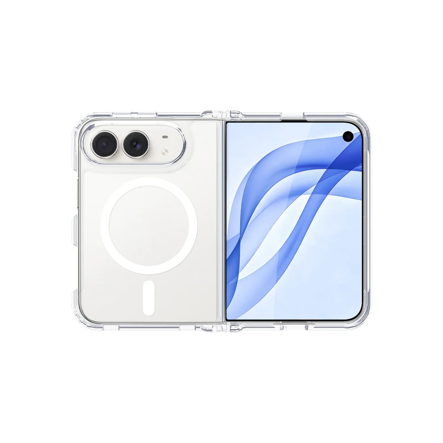 JCPal DualPro Etui do iPhone 18 Duo kompatybilne z MagSafe - Przezroczyste