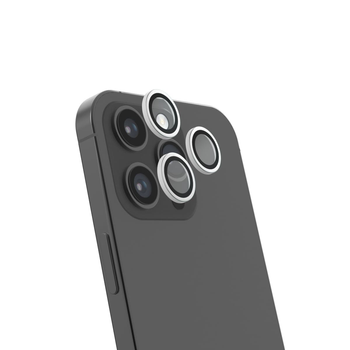 JCPal Preserver Camera Lens Szkło ochronne na aparat do iPhone 15 Pro - Srebrne JCPal Preserver Camera Lens Szkło ochronne na aparat do iPhone 15 Pro - Srebrne