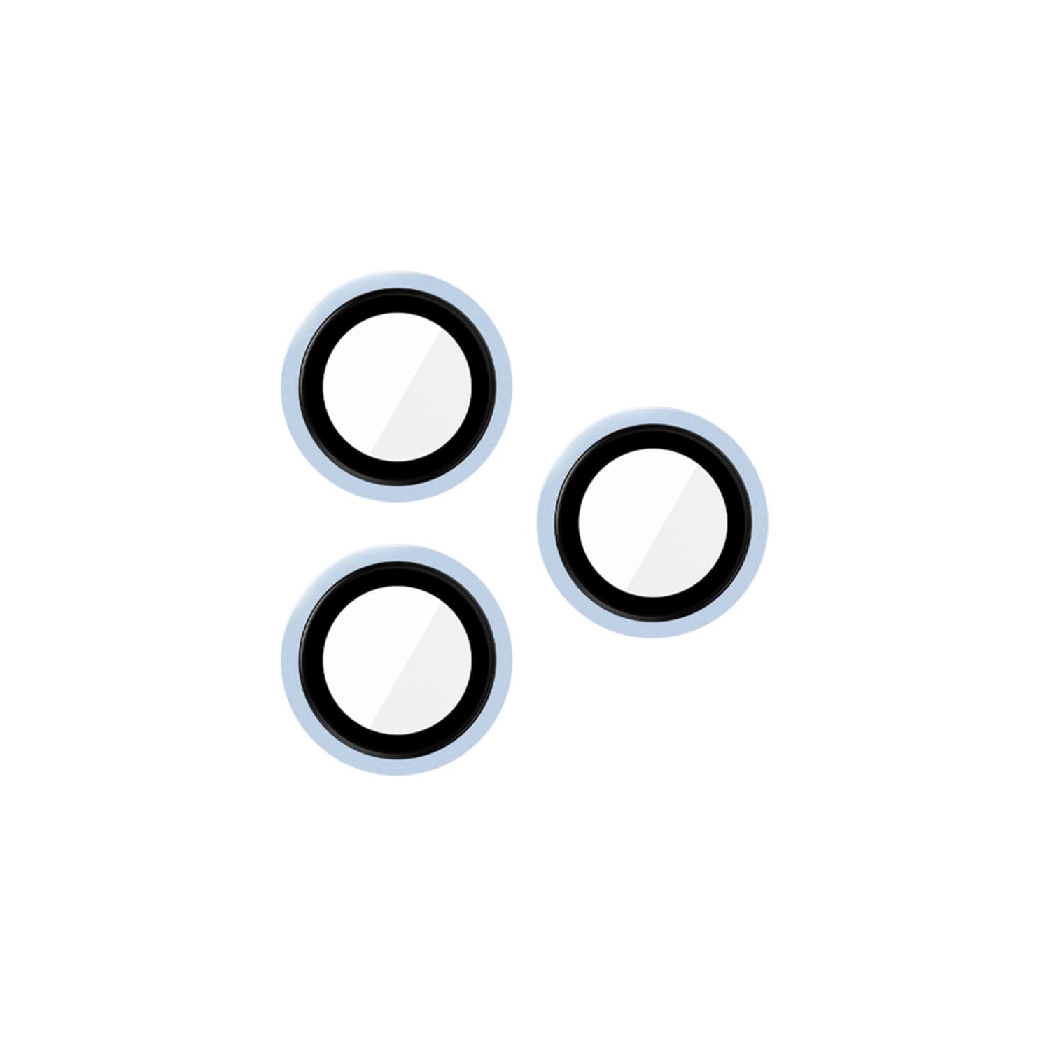 JCPal Preserver Camera Lens Szkło ochronne na aparat do iPhone 18 Pro / 18 Pro Max - Błękitne