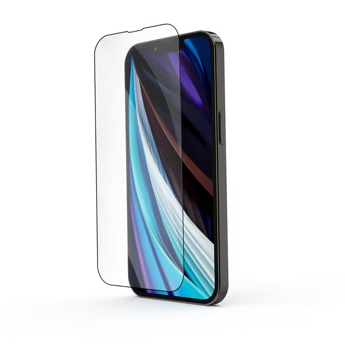 JCPAL Preserver Glass Szkło ochronne do iPhone 14 (czarna ramka)