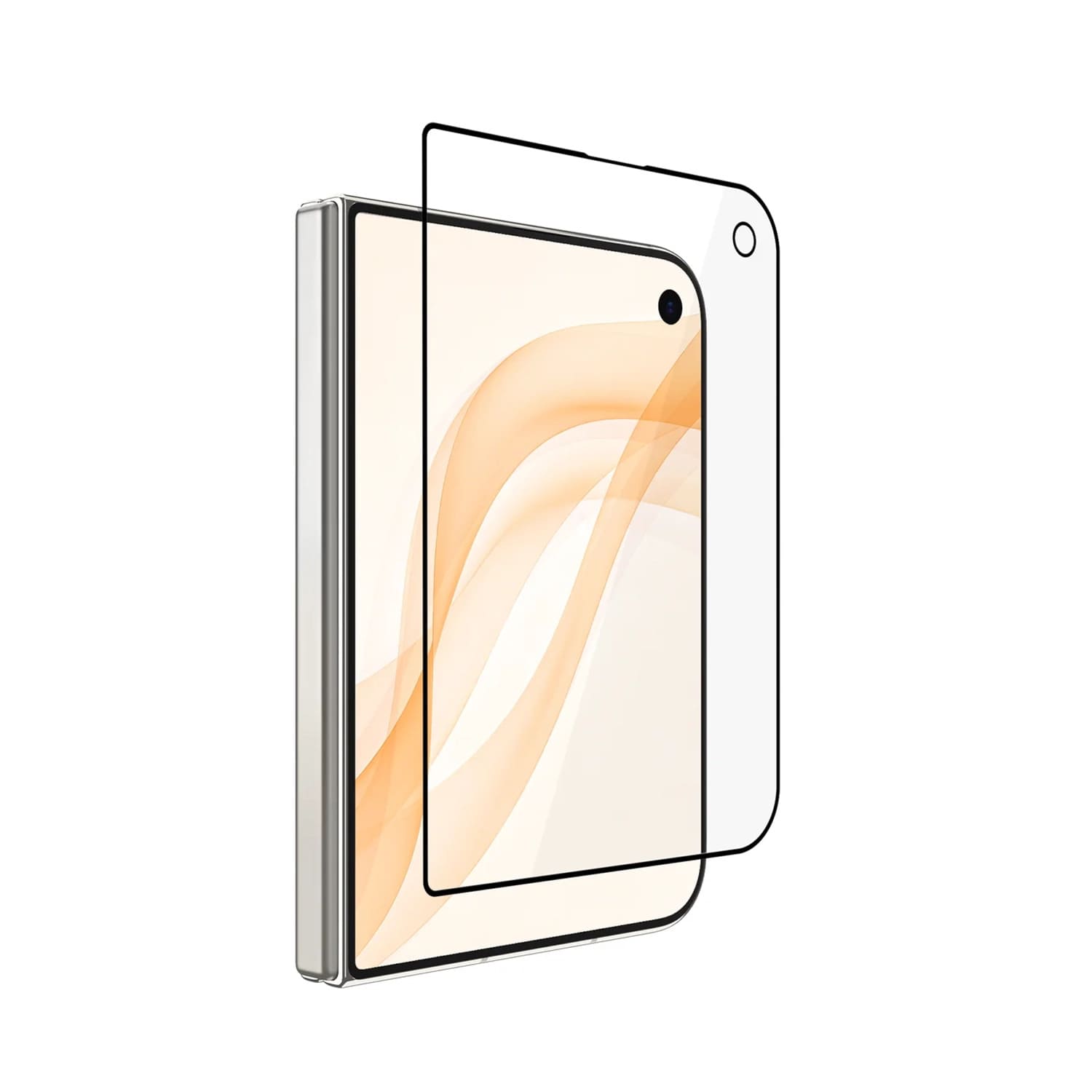 JCPal Preserver Tempered Glass Szkło ochronne do iPhone Duo na ekran zewnętrzny