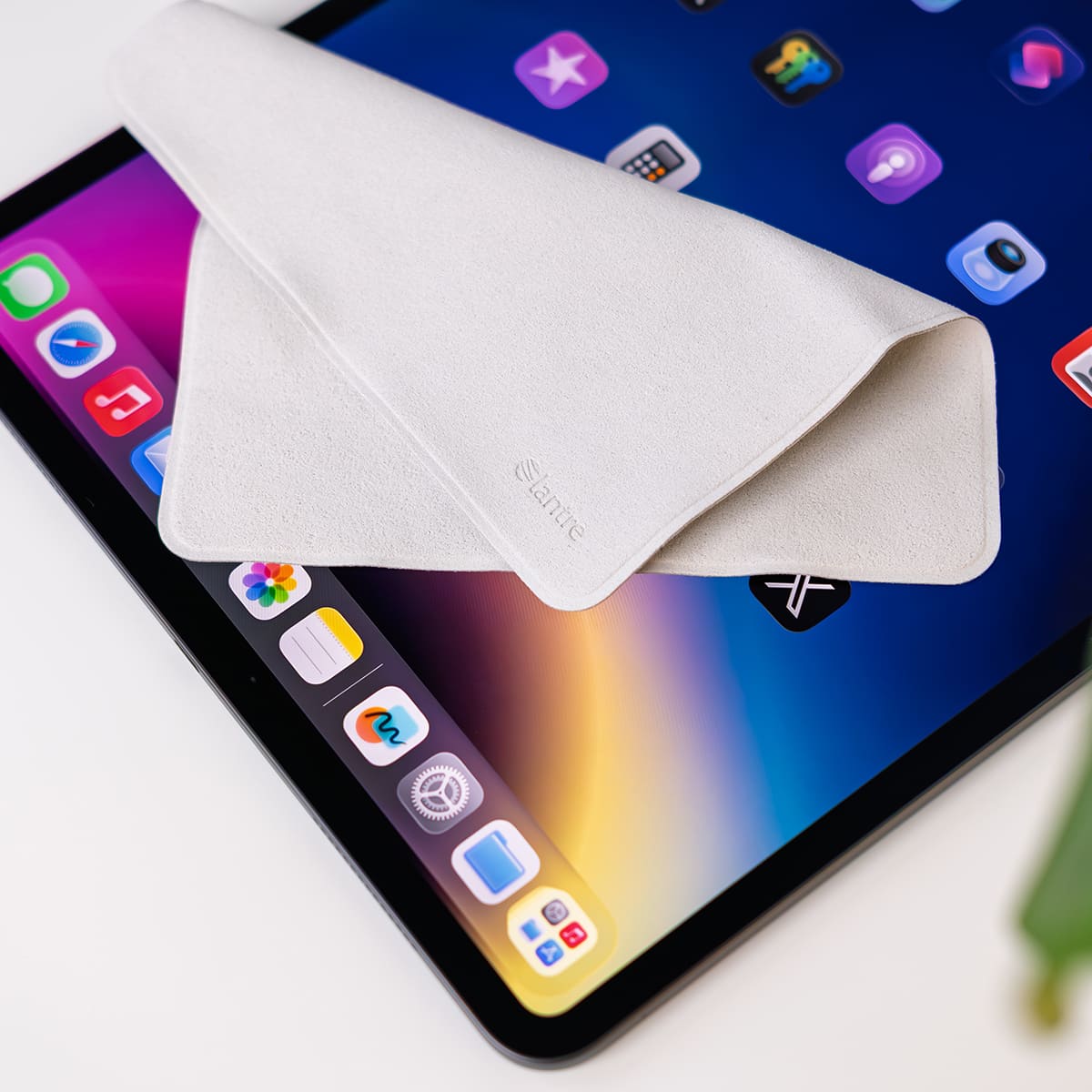 Lantre Ściereczka do czyszczenia ekranów - Biała Lantre Ściereczka do czyszczenia ekranów - Biała