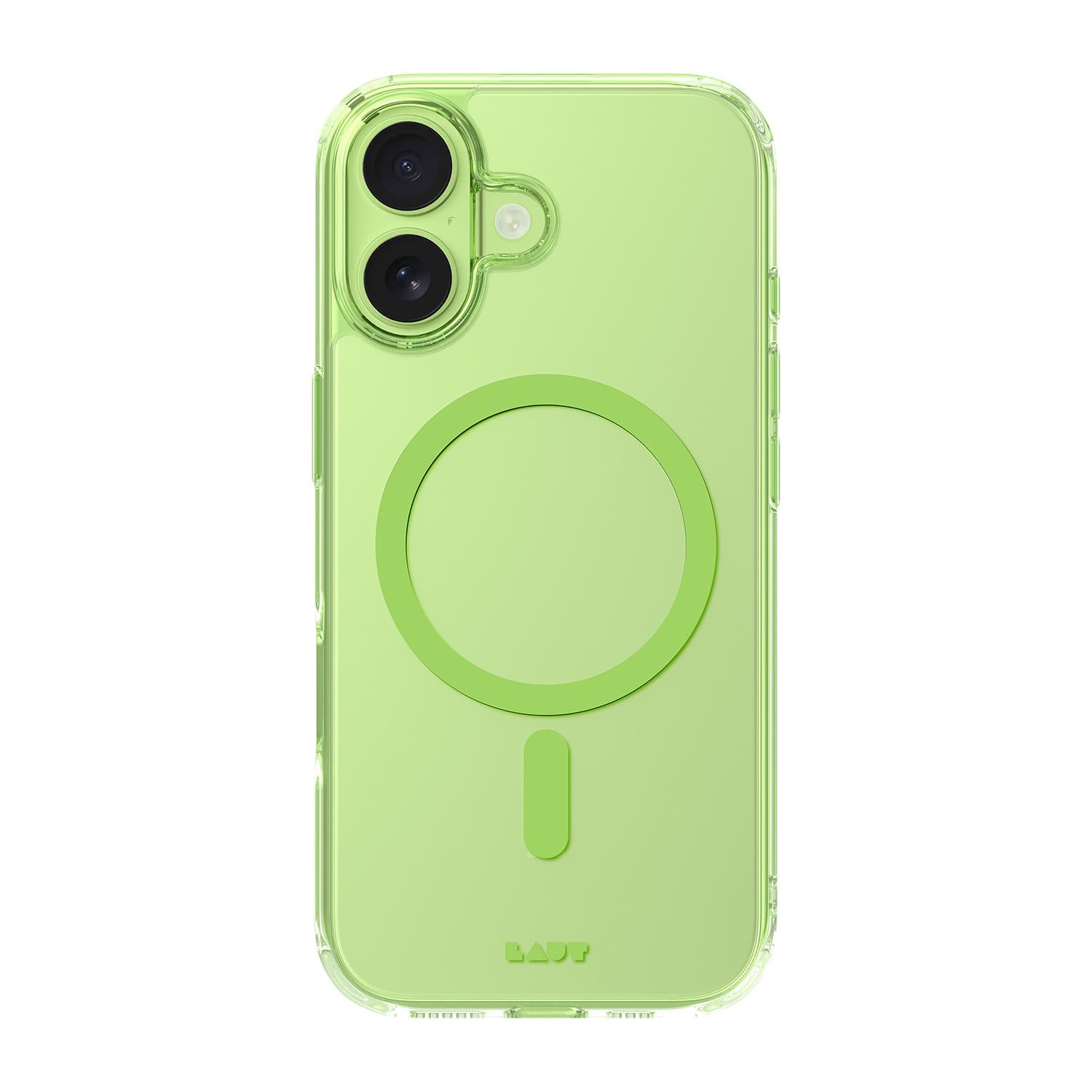 Laut Crystal Fluro Etui do iPhone 17 kompatybilne z MagSafe - Jasnozielone