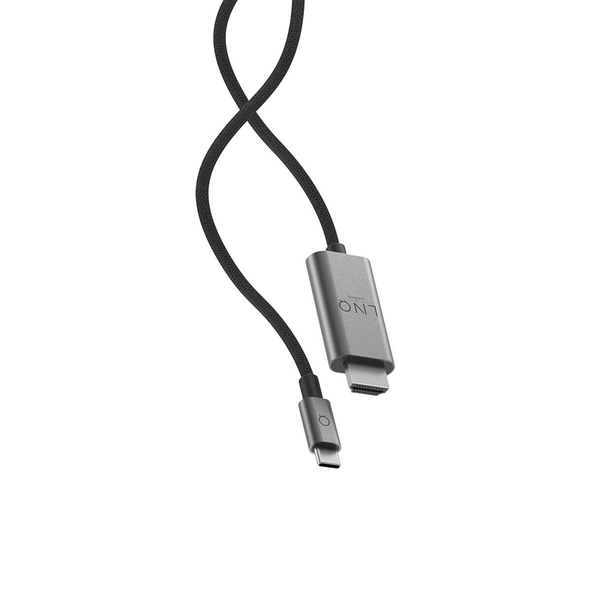 LINQ - 8K/60Hz Pro Kabel USB-C na HDMI 2m - Space Gray 