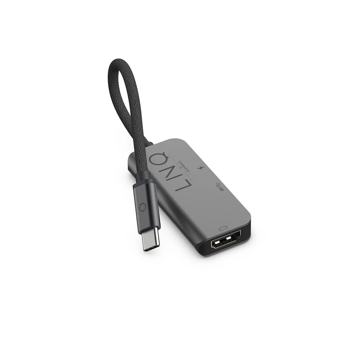 LINQ - HUB 3in1 USB-C HDMI - Space Gray