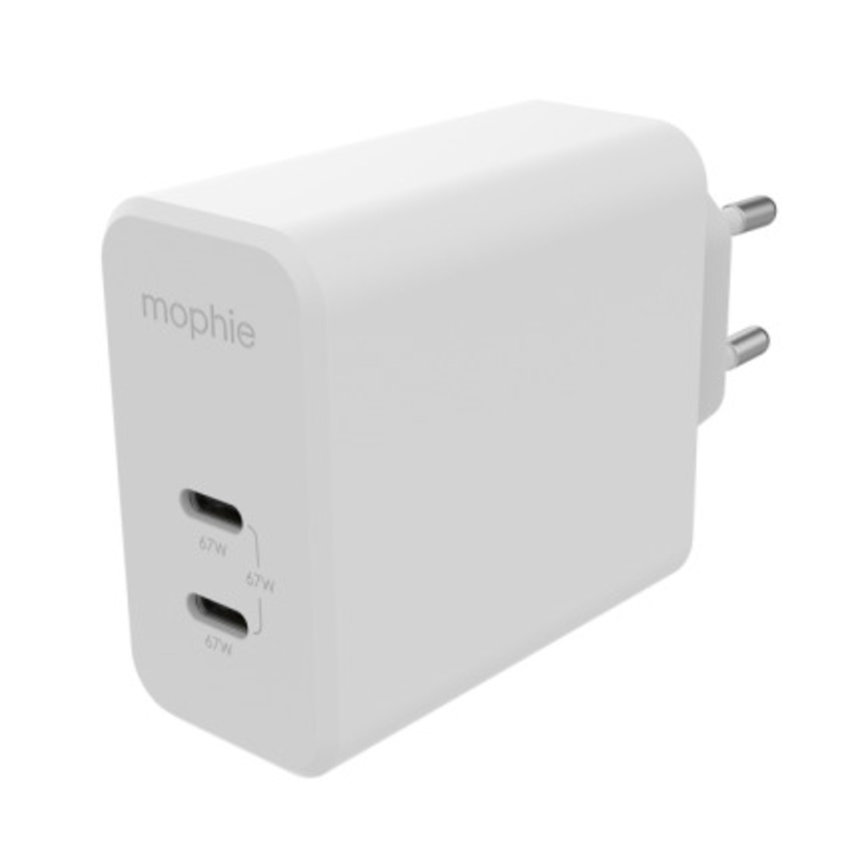 Mophie GAN - Ładowarka sieciowa SB-C 67 W (Biała)