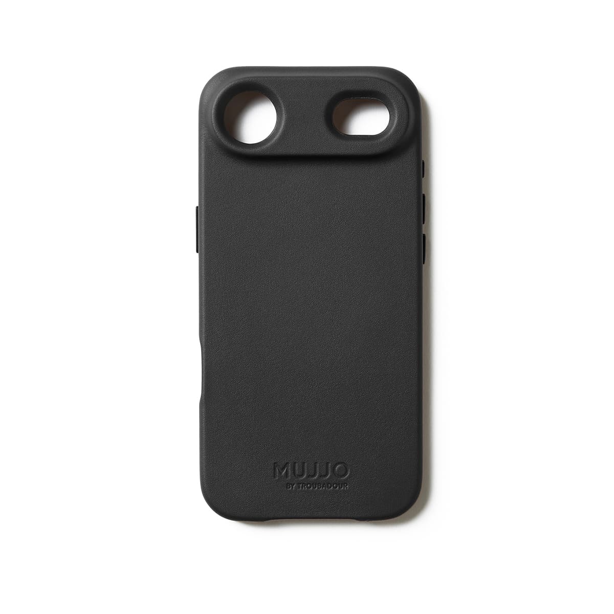 Mujjo Leather Case Etui skórzane do iPhone 17 Air kompatybilne z MagSafe - Czarne Mujjo Leather Case Etui skórzane do iPhone 17 Air kompatybilne z MagSafe - Czarne