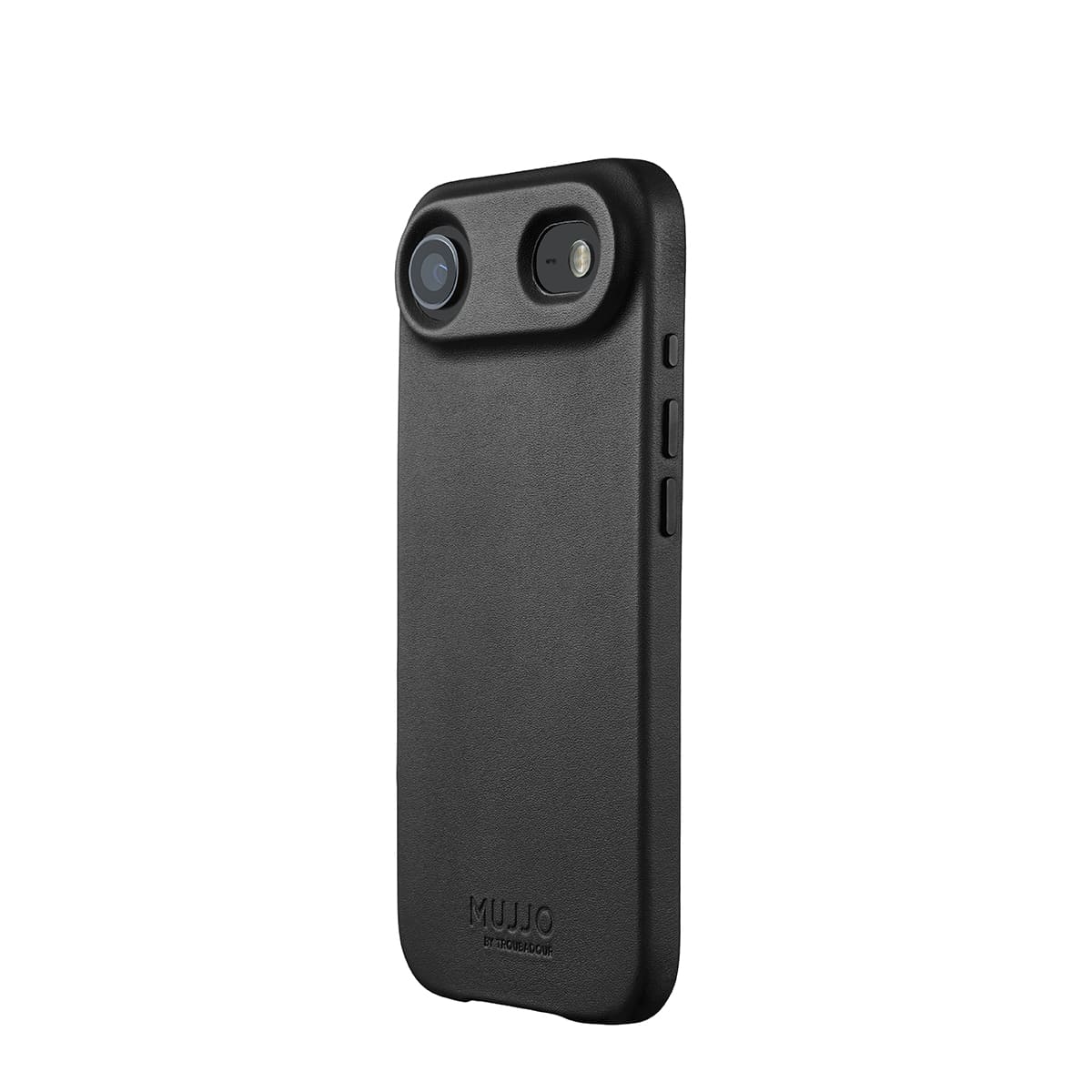 Mujjo Leather Case Etui skórzane do iPhone 17 Air kompatybilne z MagSafe - Czarne Mujjo Leather Case Etui skórzane do iPhone 17 Air kompatybilne z MagSafe - Czarne