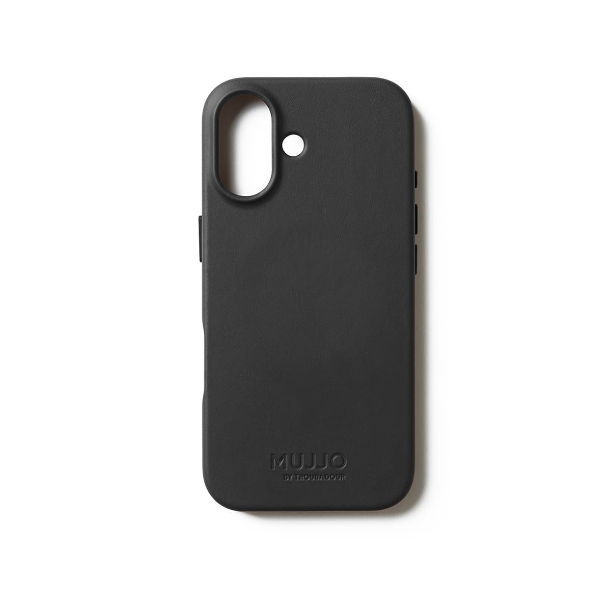 Mujjo Leather Case Etui skórzane do iPhone 17 kompatybilne z MagSafe - Czarne