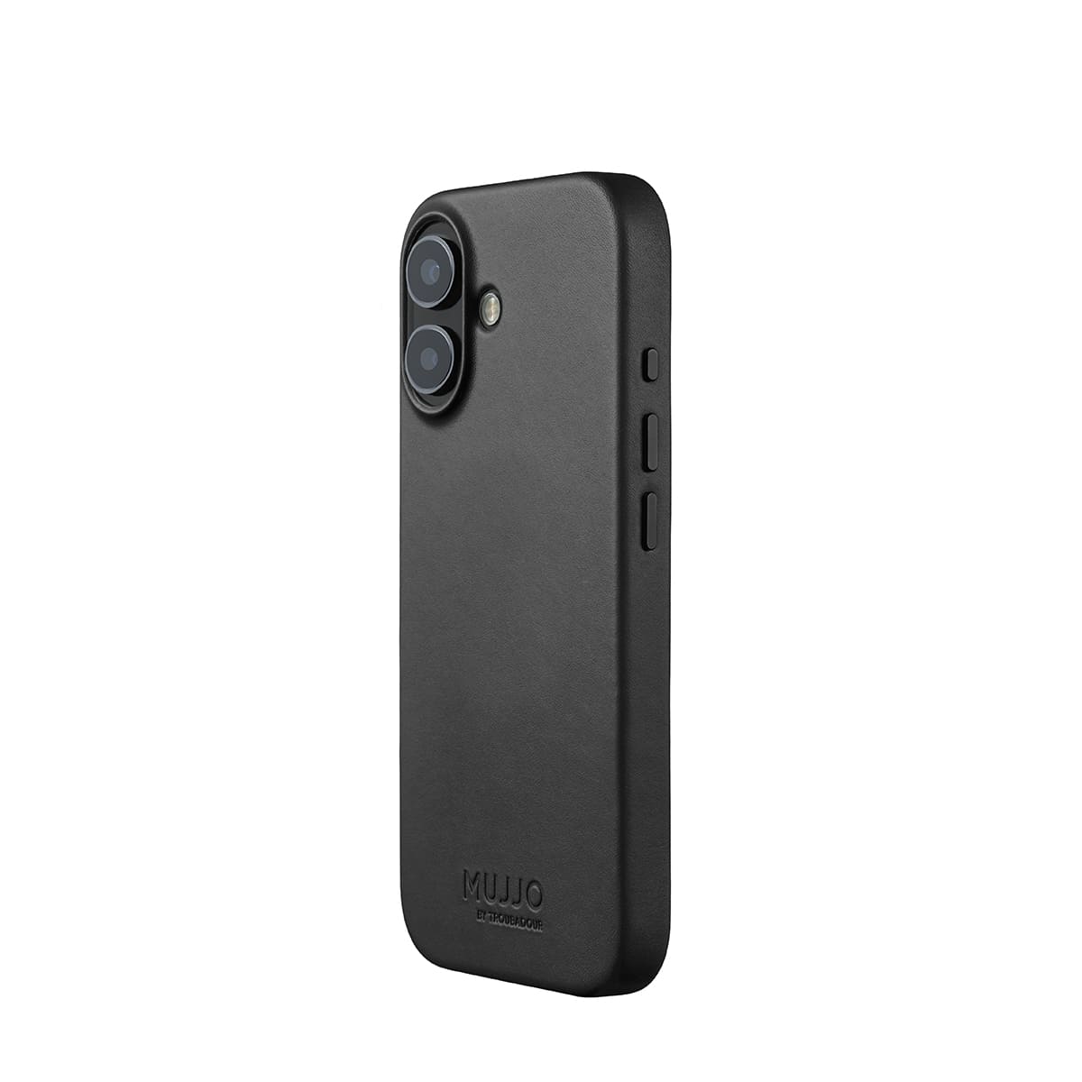 Mujjo Leather Case Etui skórzane do iPhone 17 kompatybilne z MagSafe - Czarne