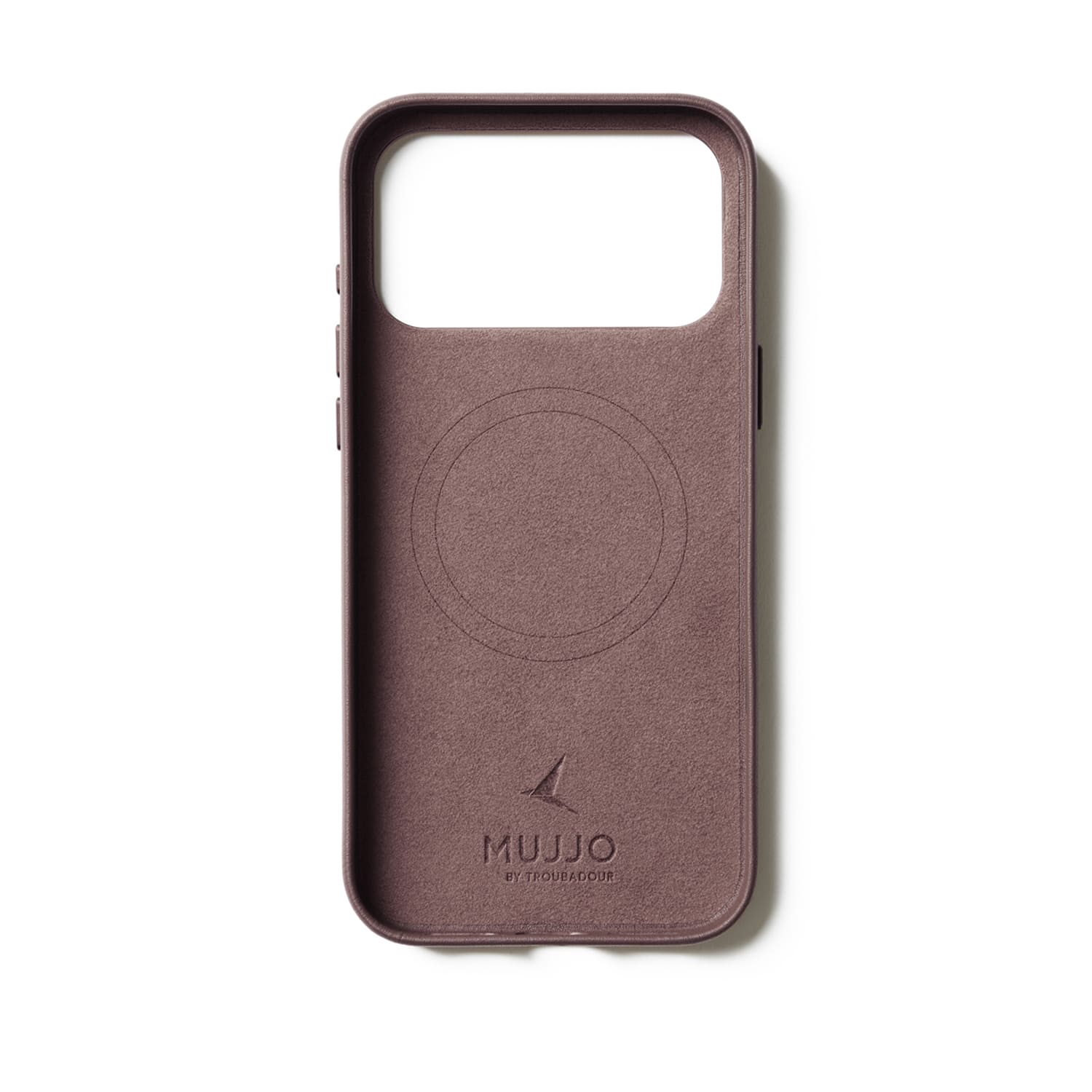 Mujjo Leather Case Etui skórzane do iPhone 17 Pro Max/iPhone 18 Pro Max kompatybilne z MagSafe - Bordowe