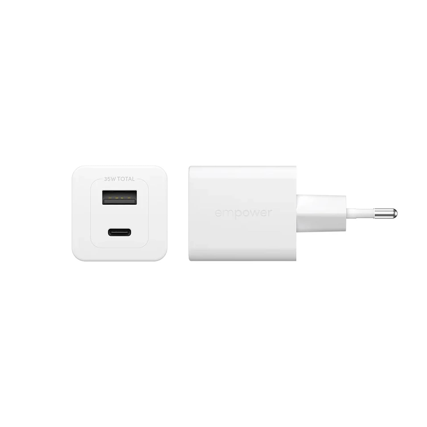 PanzerGlass Empower Turbo Ładowarka sieciowa 35W USB-C / USB-A - Biała 