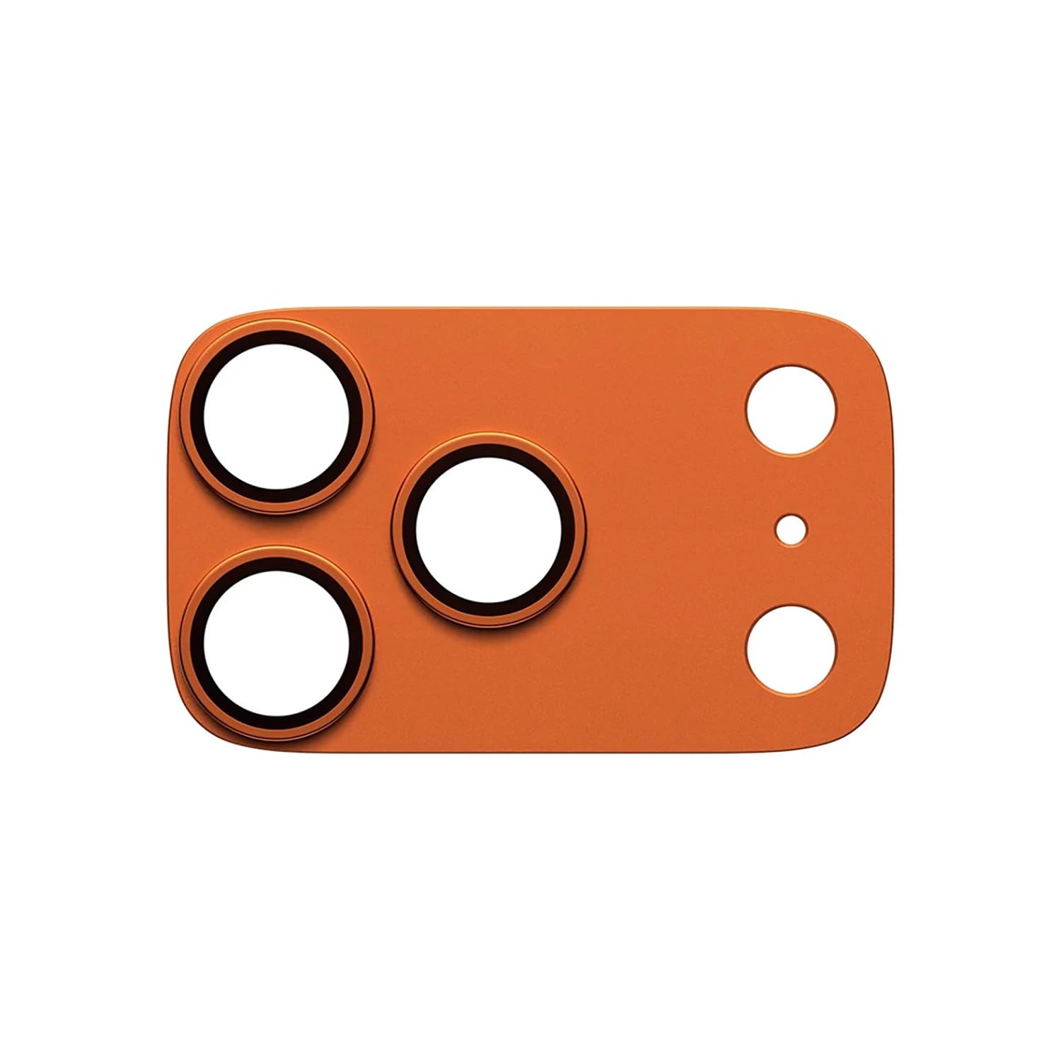 PanzerGlass Fender Camera Protector Szkło hartowane na obiektyw do iPhone 17 Pro - Pomarańczowe
