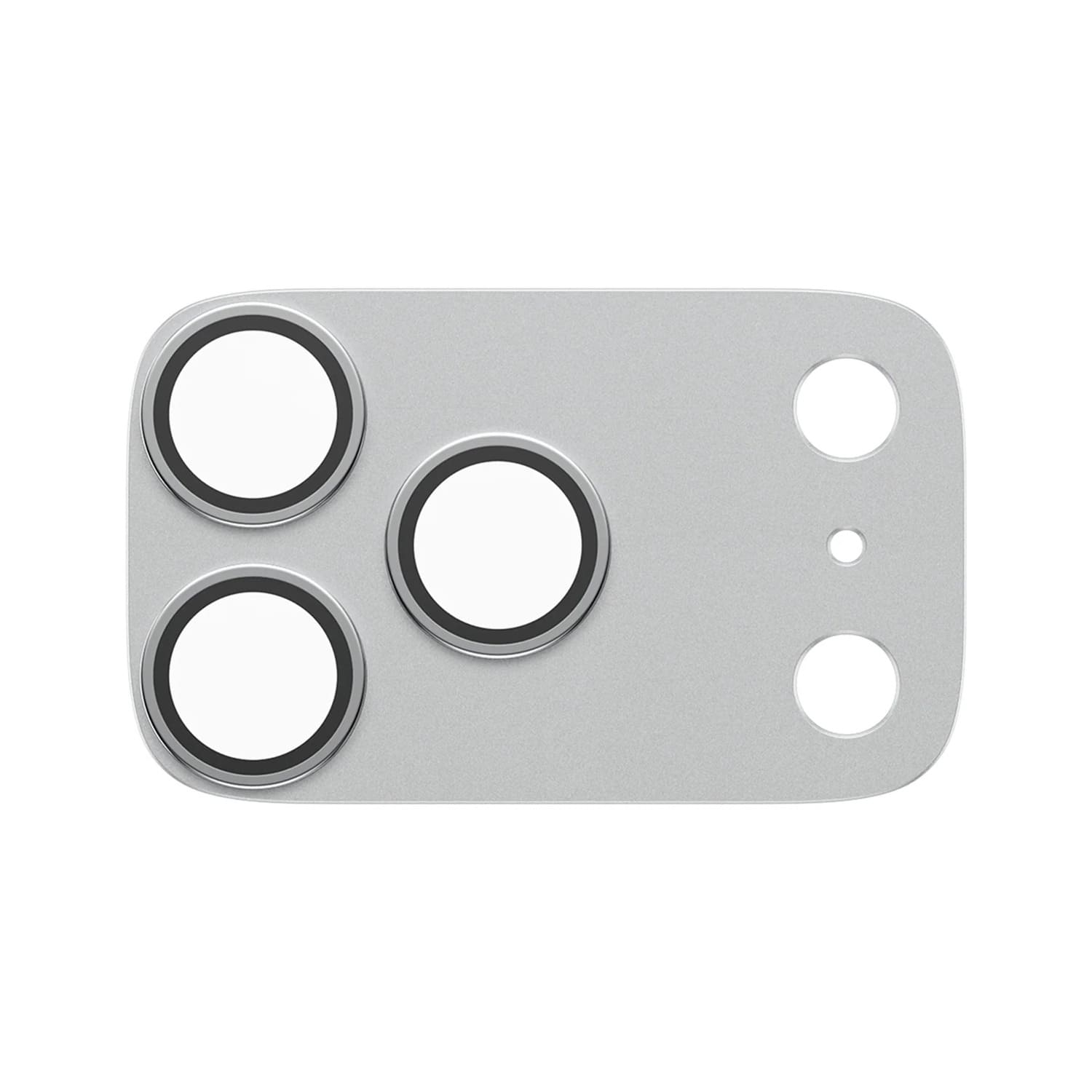 PanzerGlass Fender Camera Protector Szkło hartowane na obiektyw do iPhone 18 Pro Max - Srebrne 