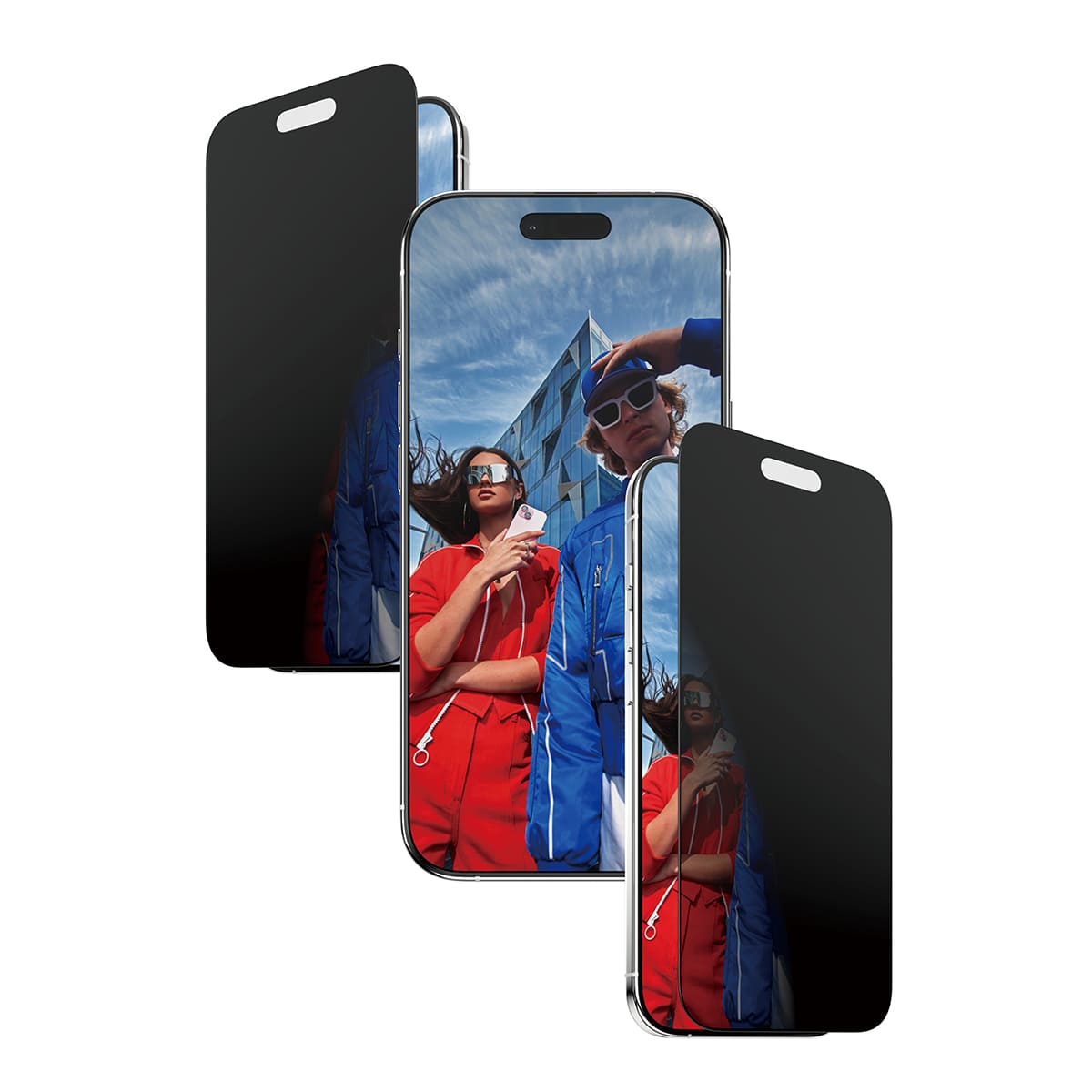 PanzerGlass Ultra-Wide Fit EasyAligner Szkło prywatyzujące do iPhone 17 Air 