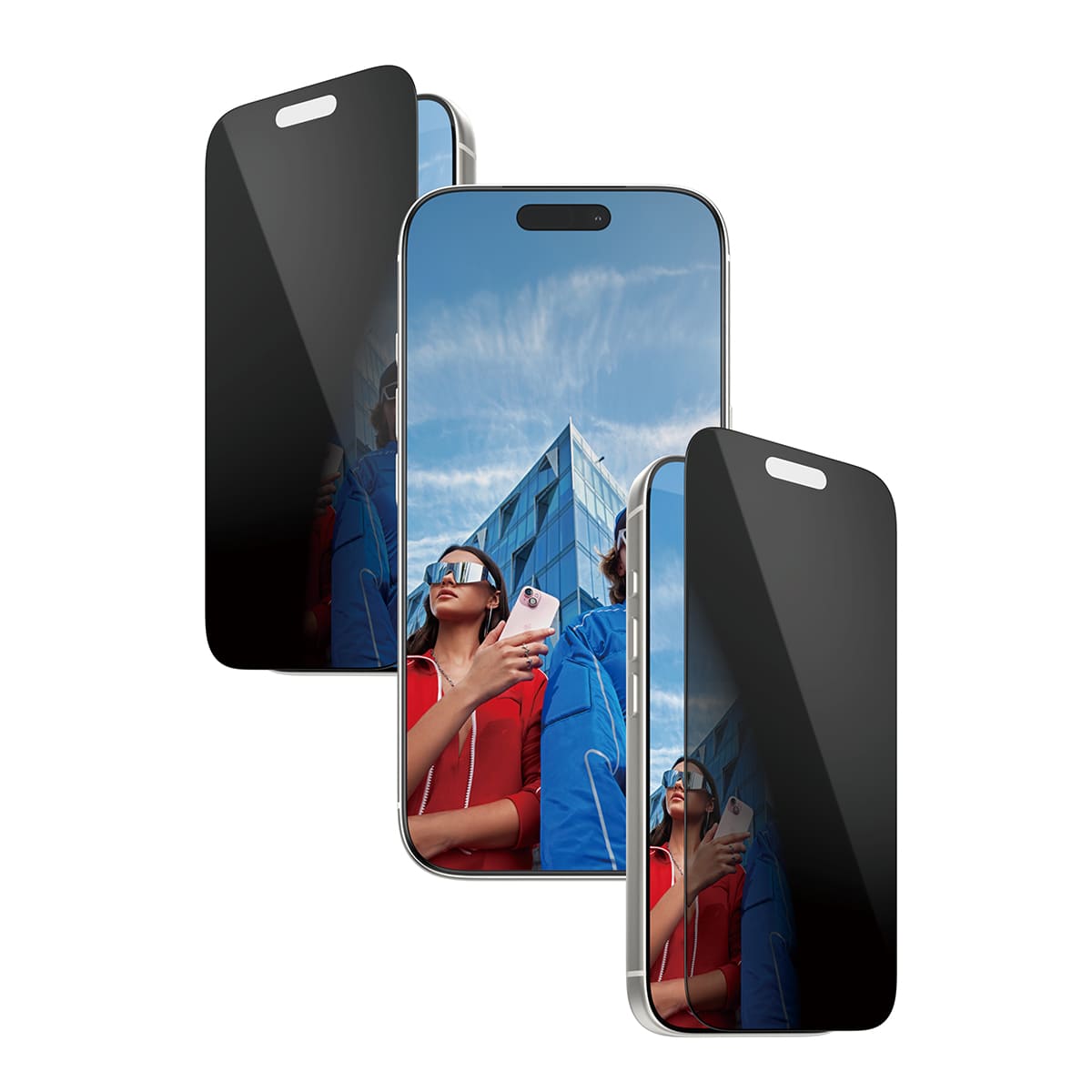 PanzerGlass Ultra-Wide Fit EasyAligner Szkło prywatyzujące do iPhone 17 Pro 