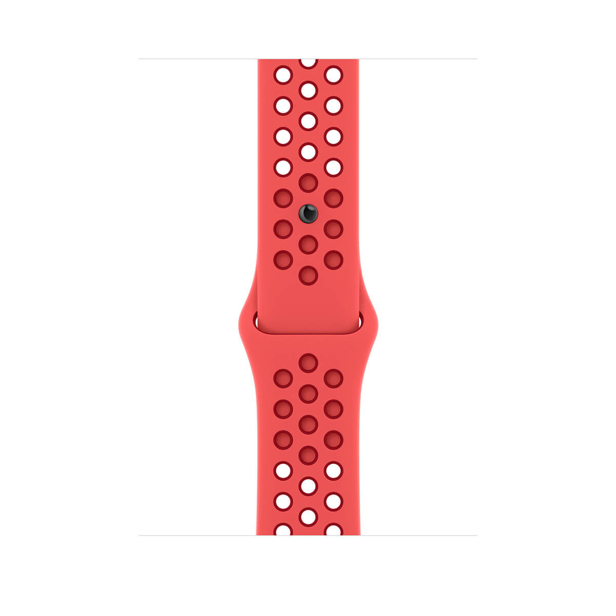 Apple Pasek sportowy Nike w kolorze Bright Crimson/Gym Red do Apple Watch do koperty 45 mm - rozmiar uniwersalny