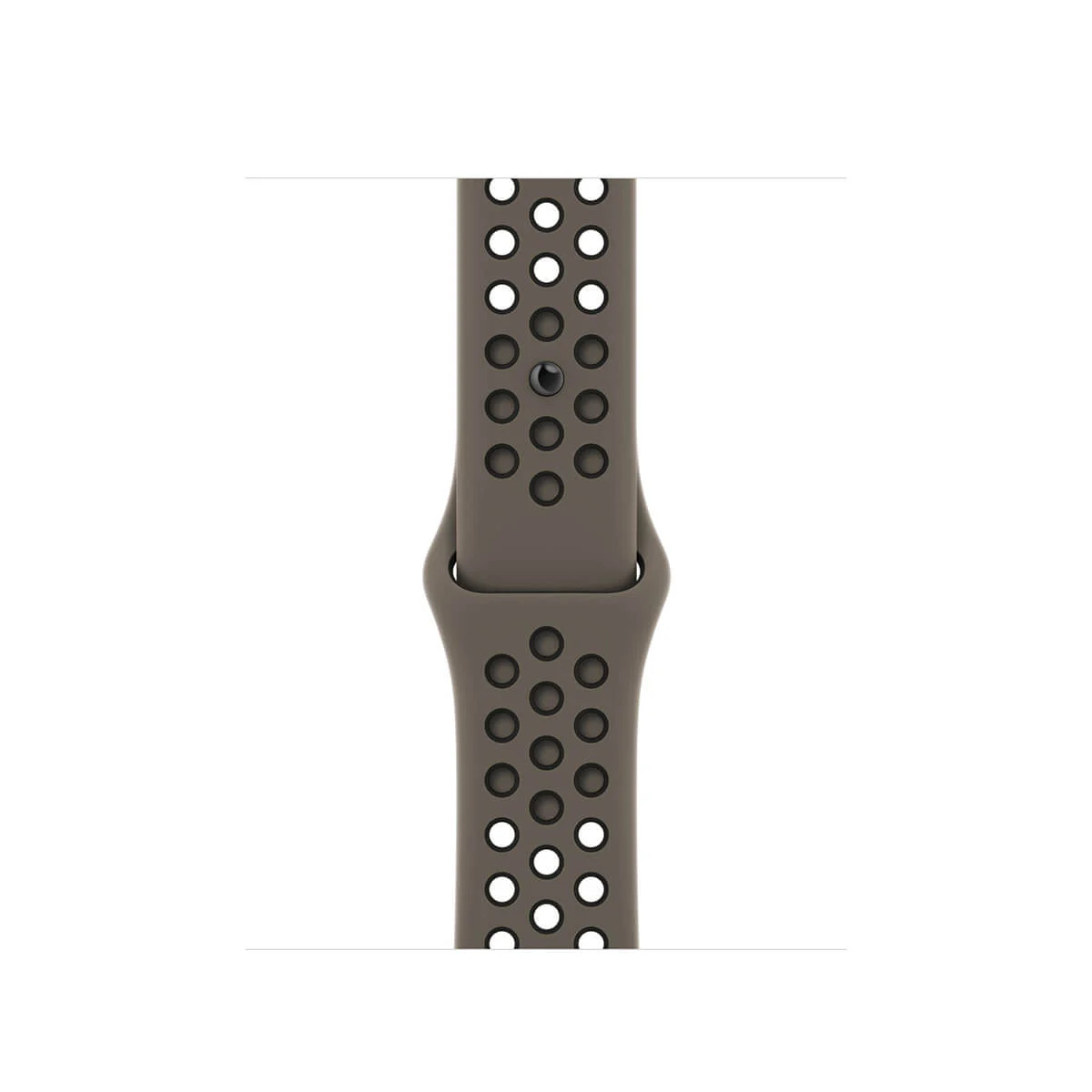 Apple Pasek sportowy Nike w kolorze Olive Grey/czarnym do Apple Watch do koperty 41 mm - rozmiar uniwersalny