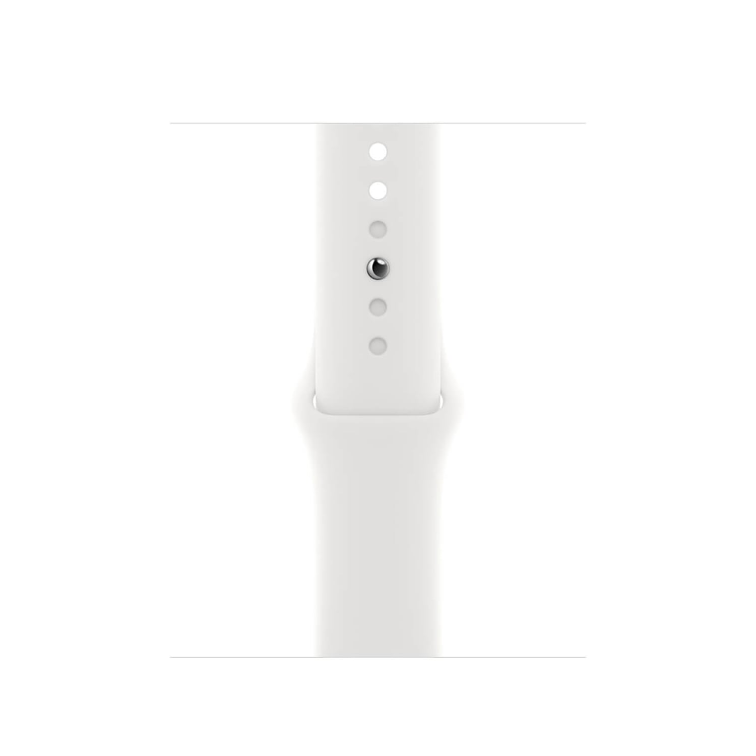 Apple Pasek sportowy w kolorze białym do Apple Watch do koperty 41 mm - rozmiar uniwersalny