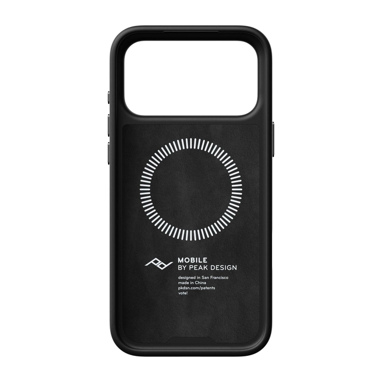 Peak Design Mobile Everyday Clarino Loop Etui do iPhone 18 Pro Max/iPhone 17 Pro Max z systemem SlimLink - Czarne