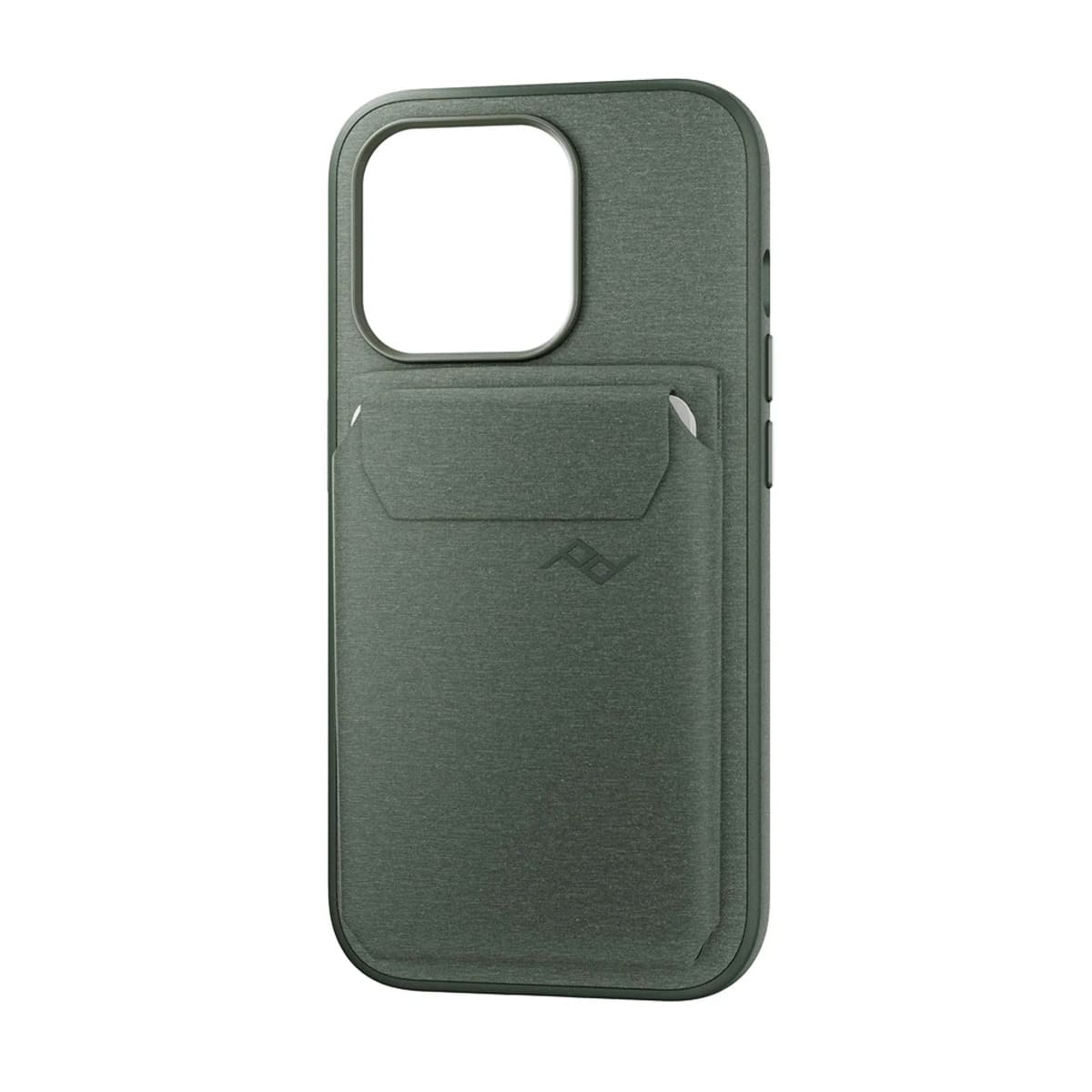 Peak Design Mobile Stand Magnetyczny portfel i podstawka do iPhone - Szarozielony