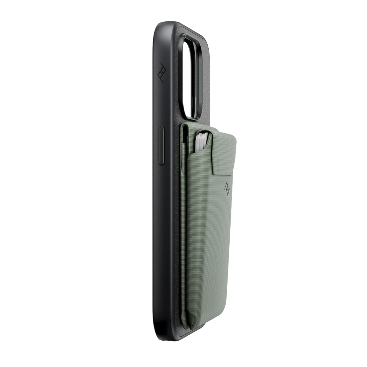Peak Design Mobile magnetyczny portfel i podstawka do telefonu - Szarozielony