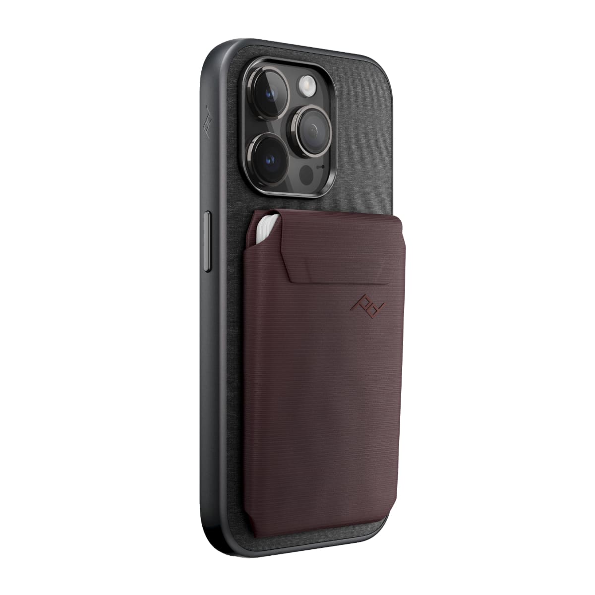 Peak Design Mobile Magnetyczny portfel płaski do iPhone - Ciemnofioletowy