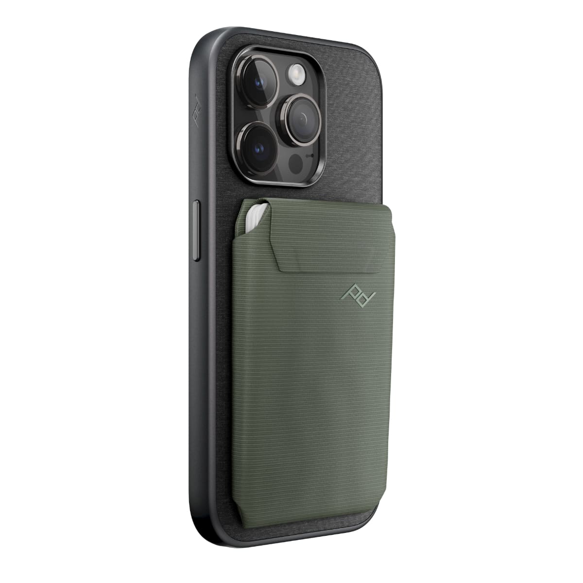 Peak Design Mobile magnetyczny portfel płaski do telefonu - Szarozielony