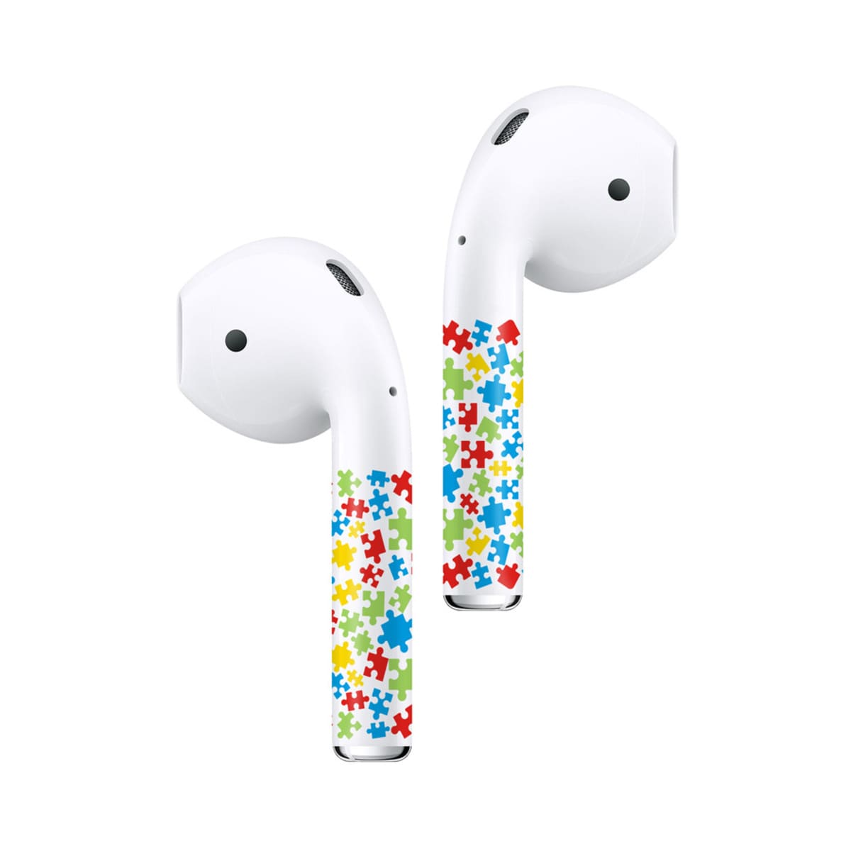 RockMax Art Skins Naklejki na AirPods 1/2 - Puzzles