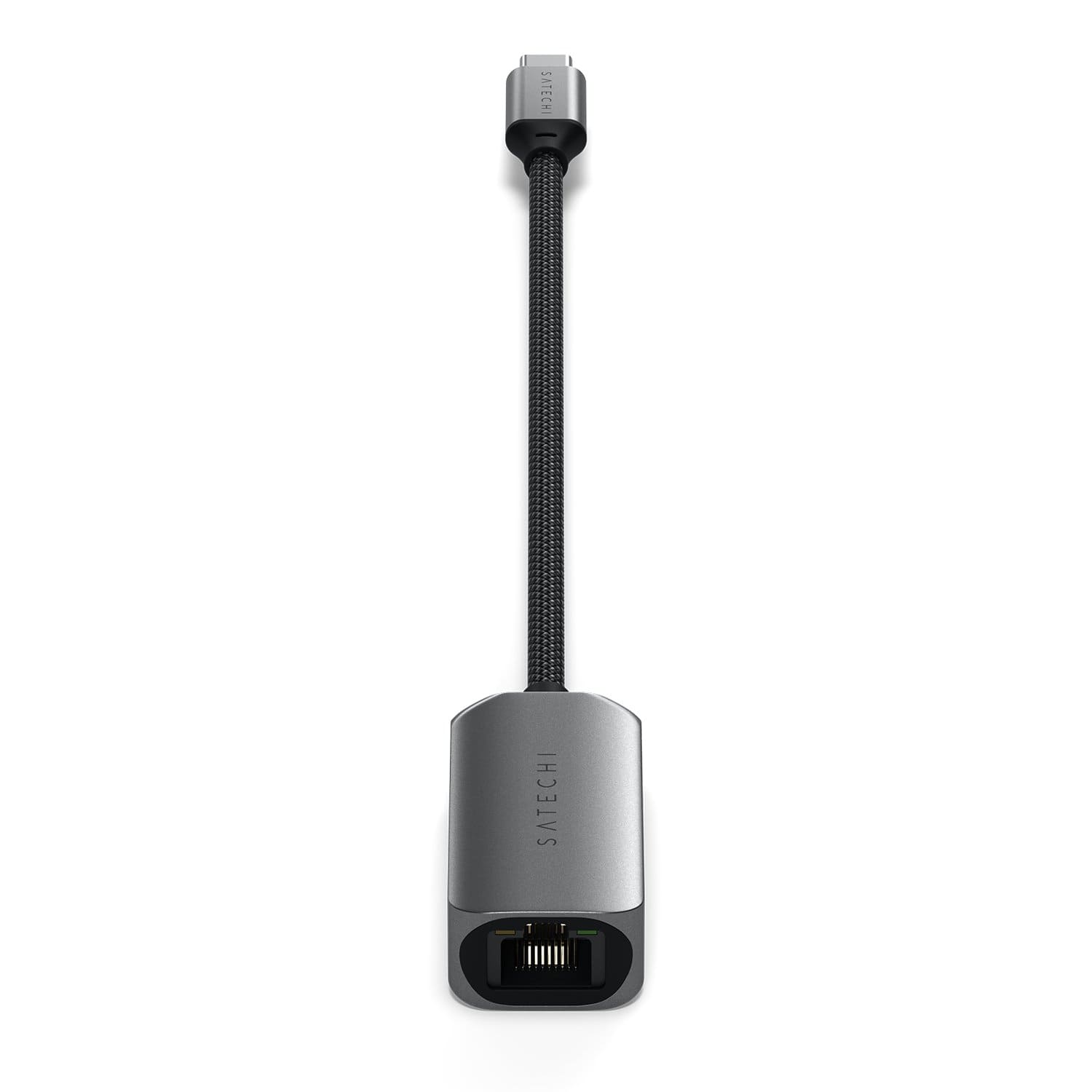 Satechi Ethernet Adapter USB-C 2.5 Gigabit do Ethernet - Gwiezdna szarość (Space Gray)