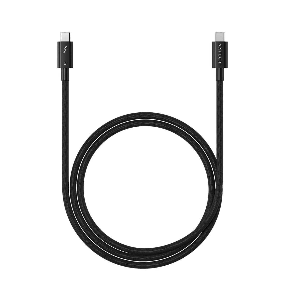 Satechi Kabel thunderbolt 5 USB-C - USB-C (1m) - Czarny
