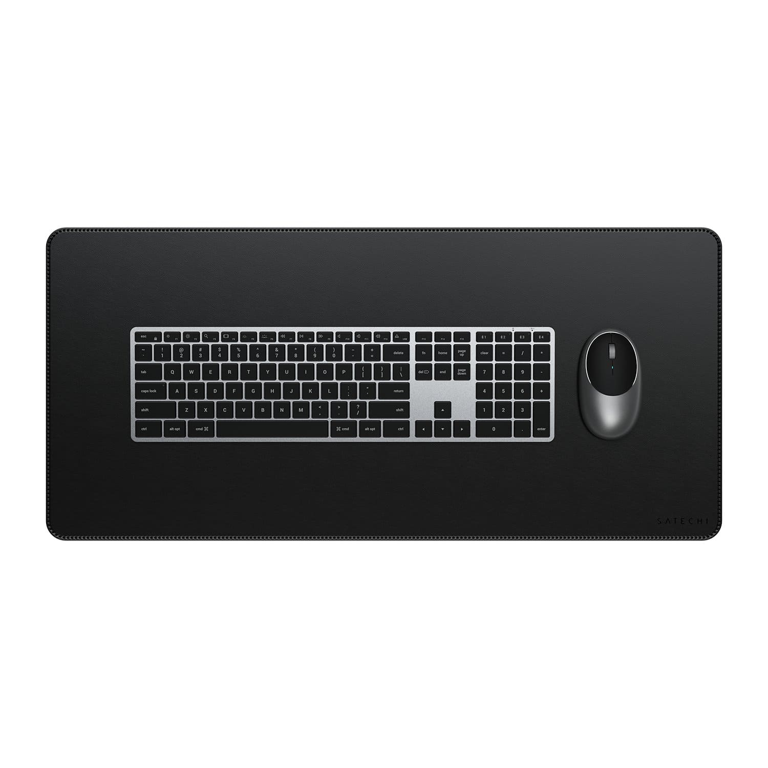 Satechi Premium Desk Mat Podkładka na biurko ze skóry wegańskiej - Czarna