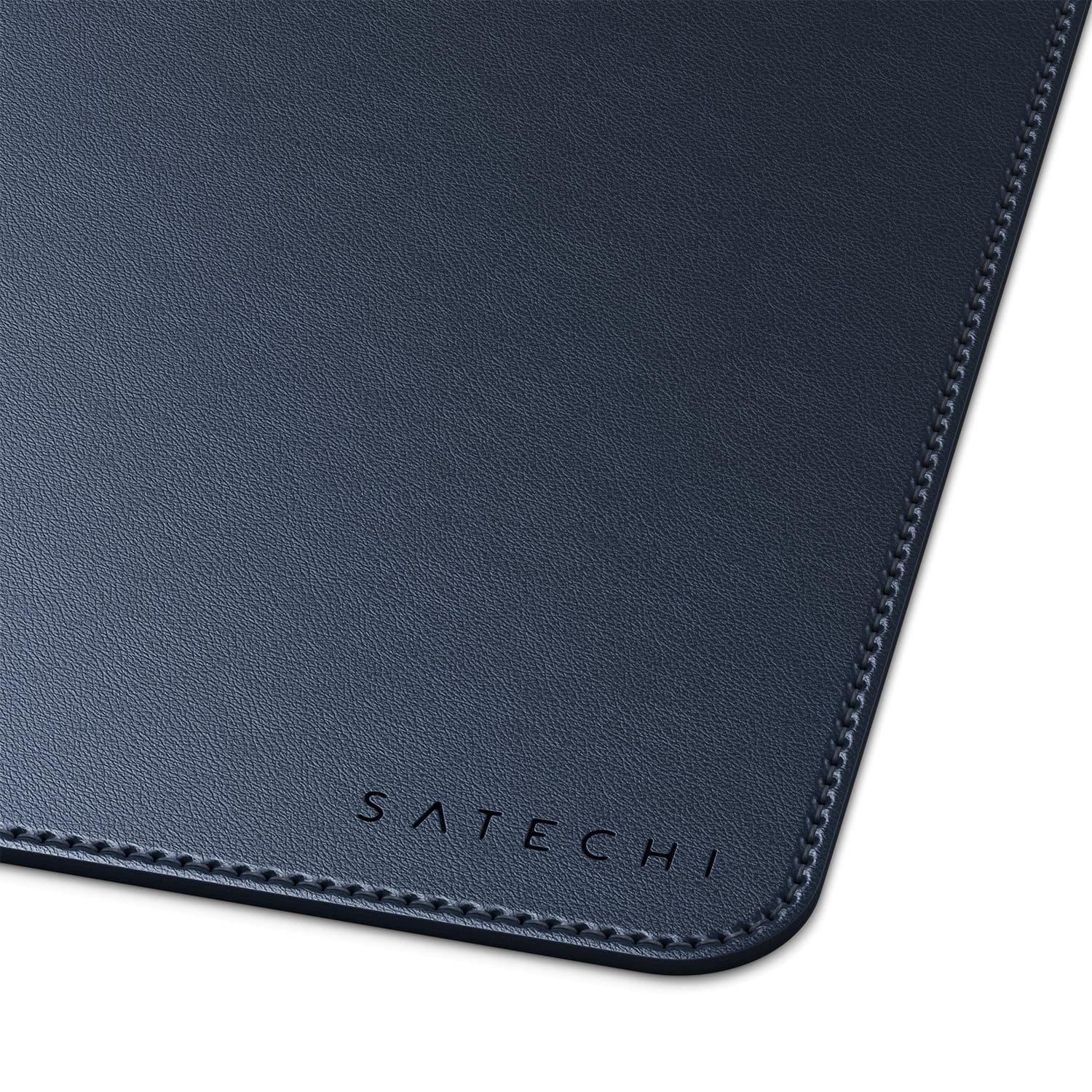 Satechi Premium Desk Mat Podkładka na biurko ze skóry wegańskiej - Niebieska