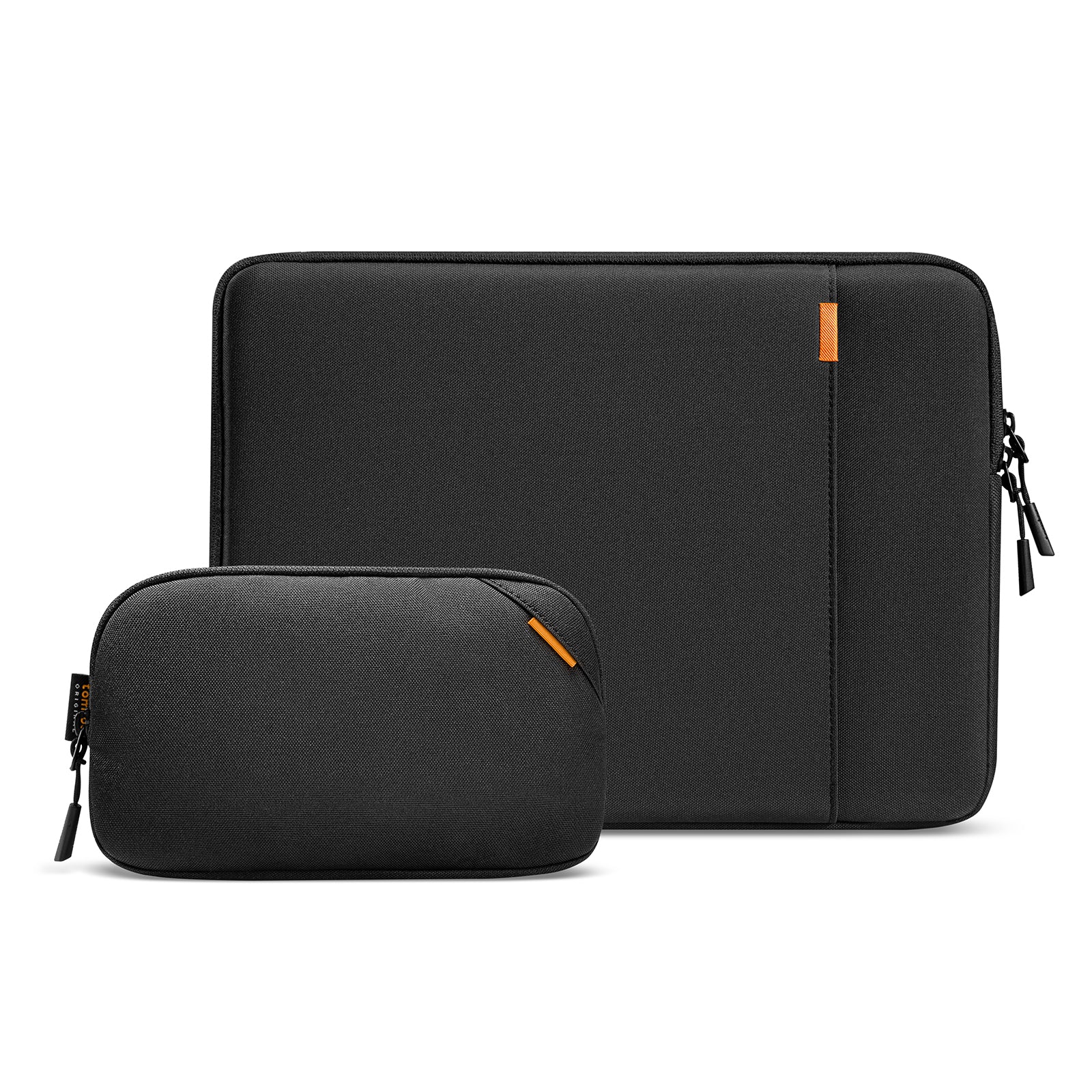 Tomtoc Defender-A13 Zestaw Pokrowiec na MacBooka Air 13 i organizer na kable - Czarny (Black)