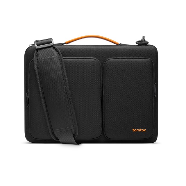 TomToc Defender-A42 Premium Aktówka na MacBooka Pro 16 - Czarna (Black)