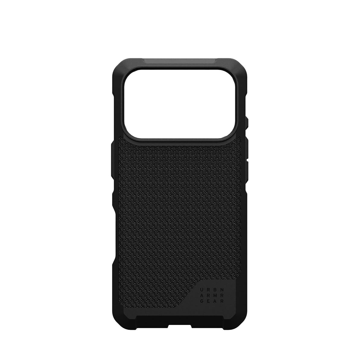 UAG Metropolis LT Etui do iPhone 17 Pro z kevlaru kompatybilne z MagSafe - Czarne (kevlar black)