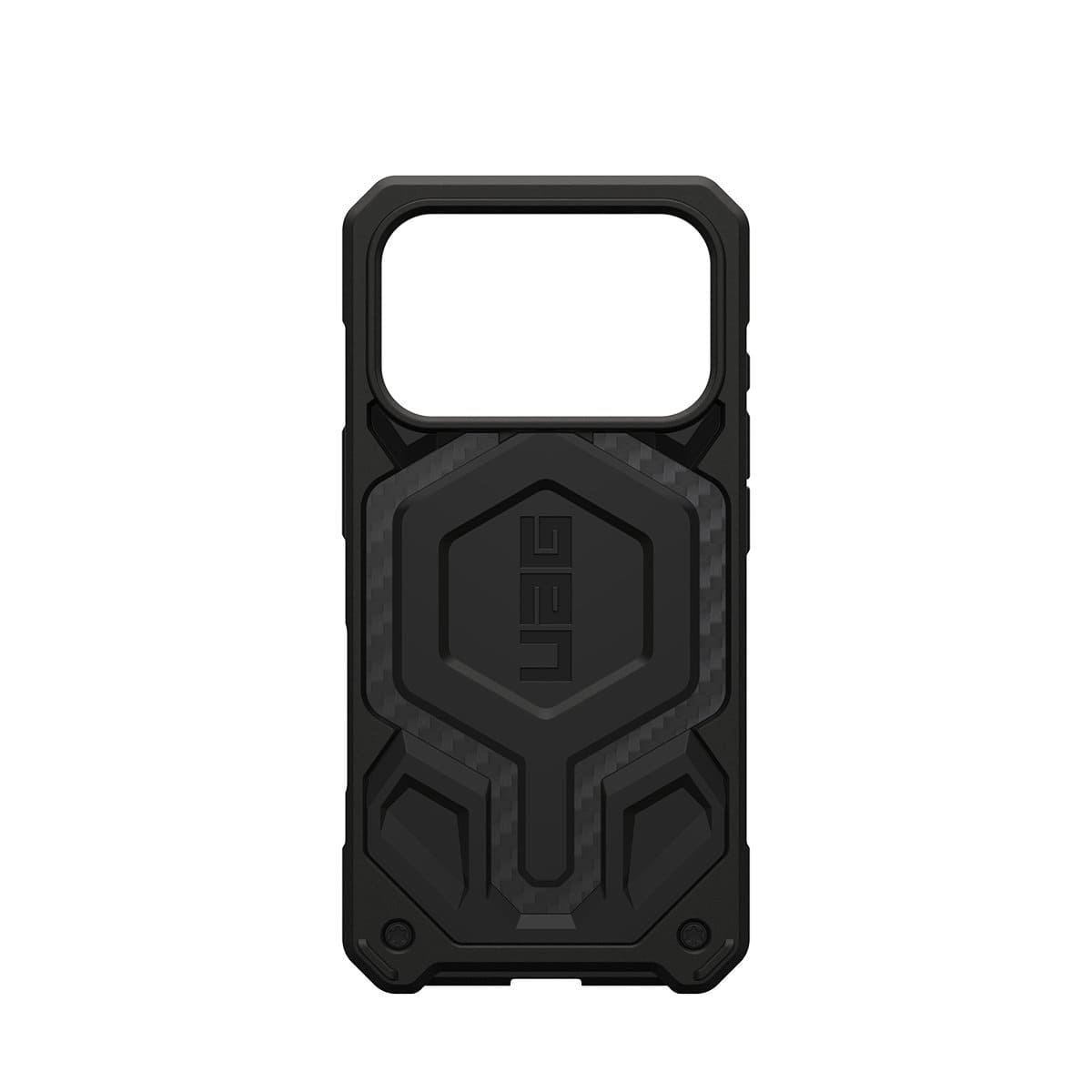 UAG Monarch Pro Etui do iPhone 17 Pro z włókna węglowego kompatybilne z MagSafe - Czarne (carbon fiber)