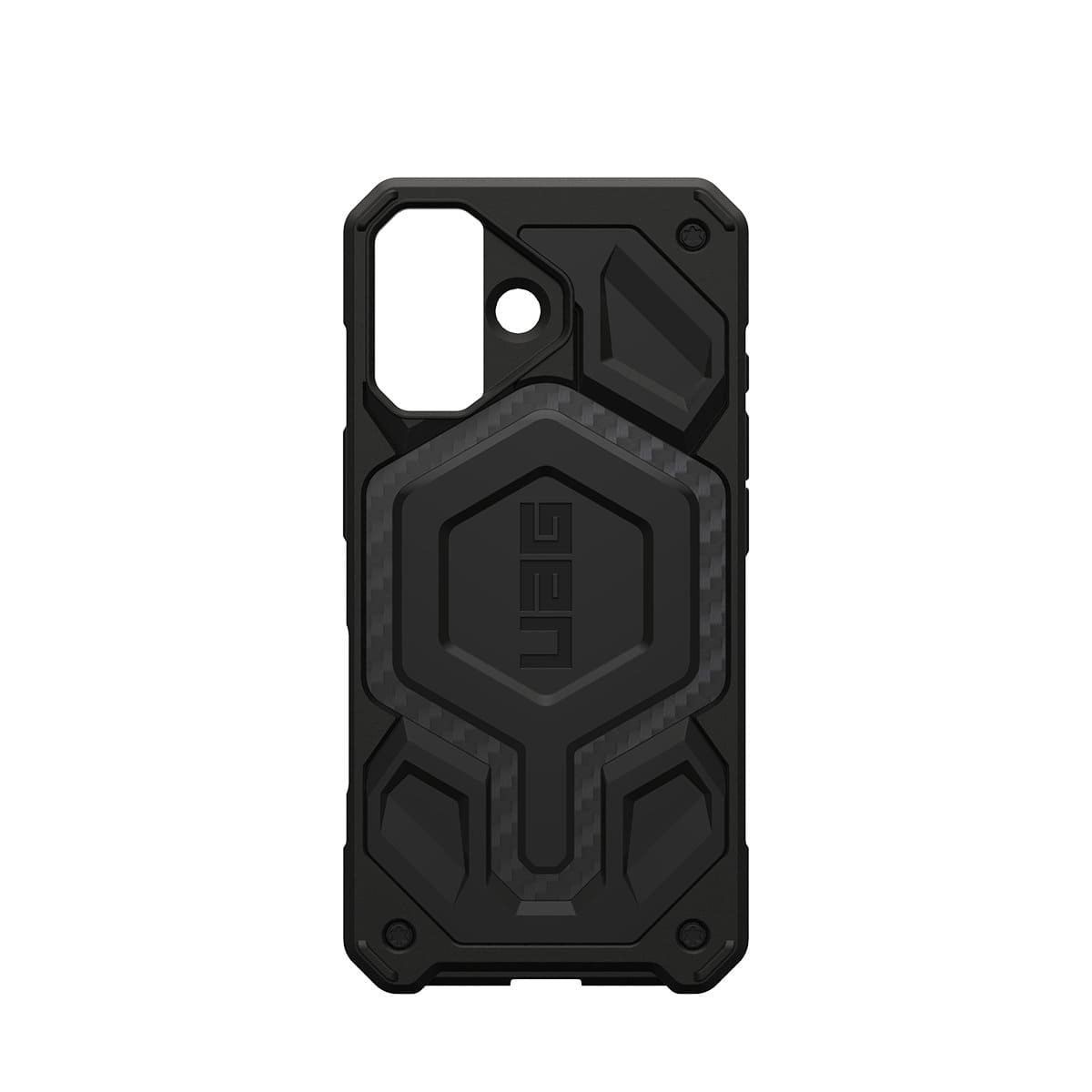 UAG Monarch Pro Etui do iPhone 17 z włókna węglowego kompatybilne z MagSafe - Czarne (carbon fiber)