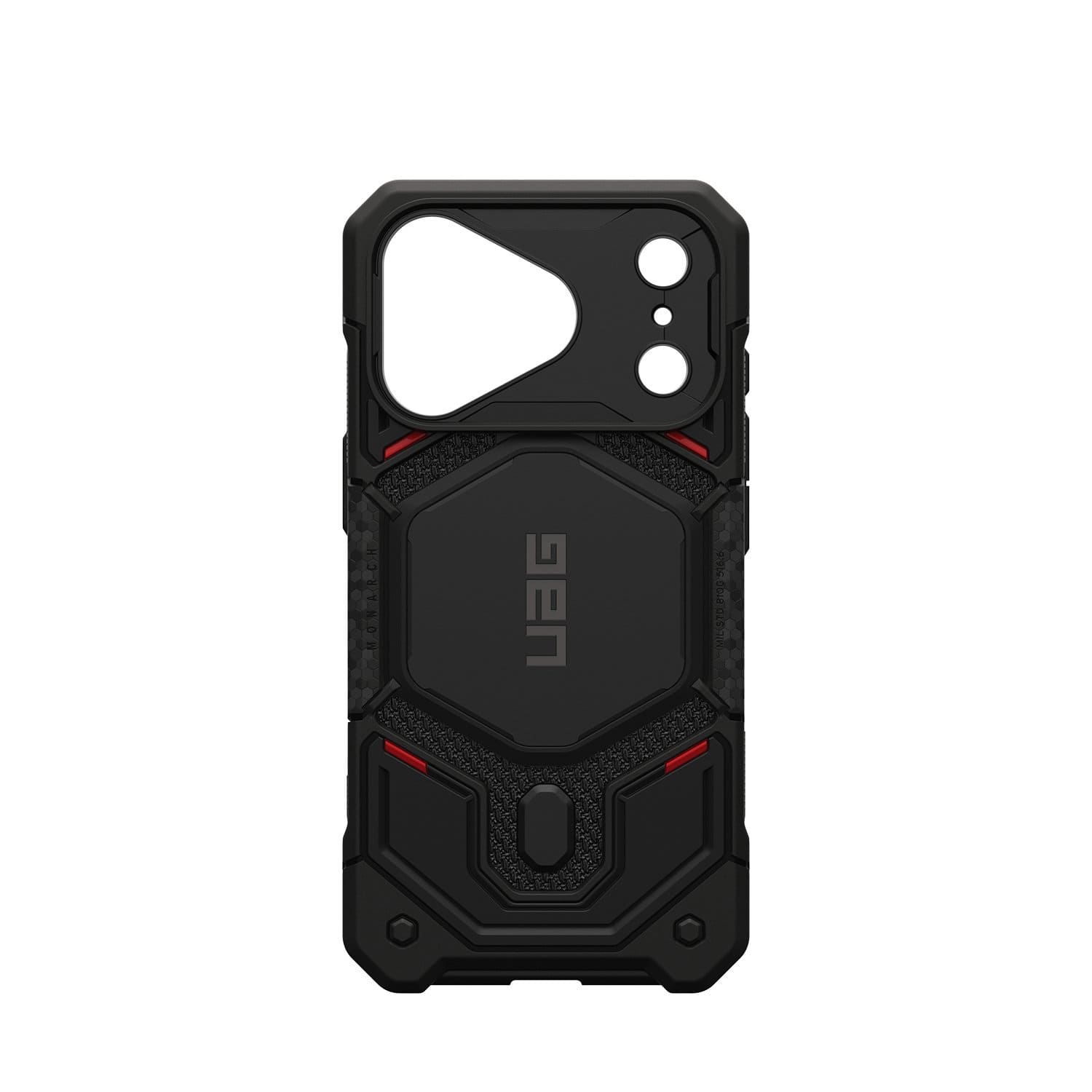 UAG Monarch Pro Etui do iPhone 18 Pro Max / 17 Pro Max z kevlaru kompatybilne z MagSafe - Czarne (Kevlar black)