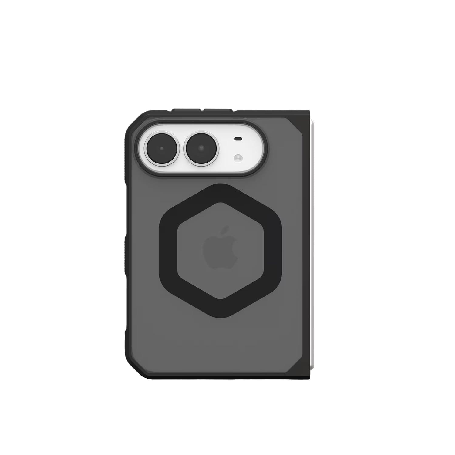 UAG Mouve Etui do iPhone Duo kompatybilne z MagSafe - Przydymiony szary (Ash)