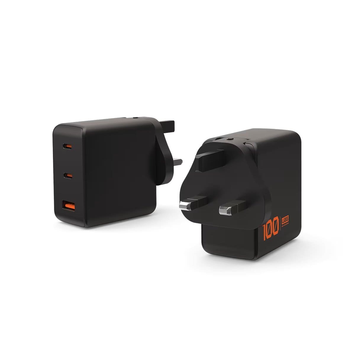 UAG SRGE Charger Ładowarka sieciowa 100W / 2x USB-C + USB-A - Czarna