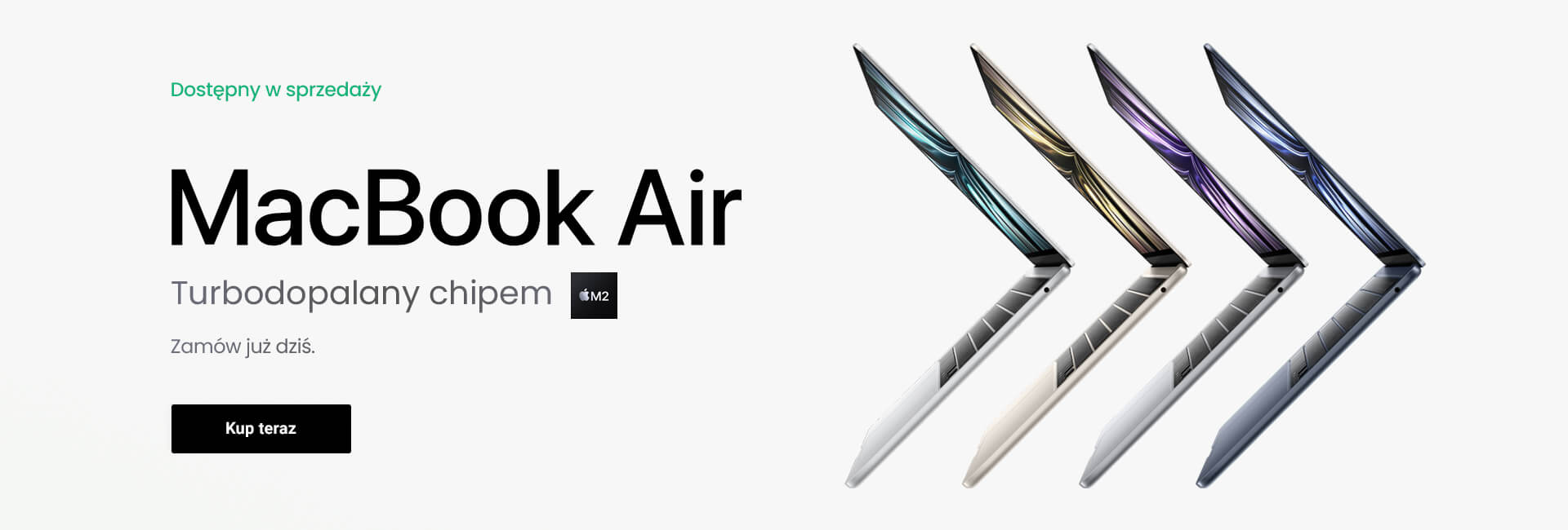 MacBook Air z chipem M2 już dostępny w sprzedaży
