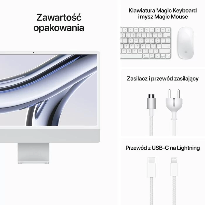 Apple iMac 24 Apple M3, 8GB, 256GB SSD