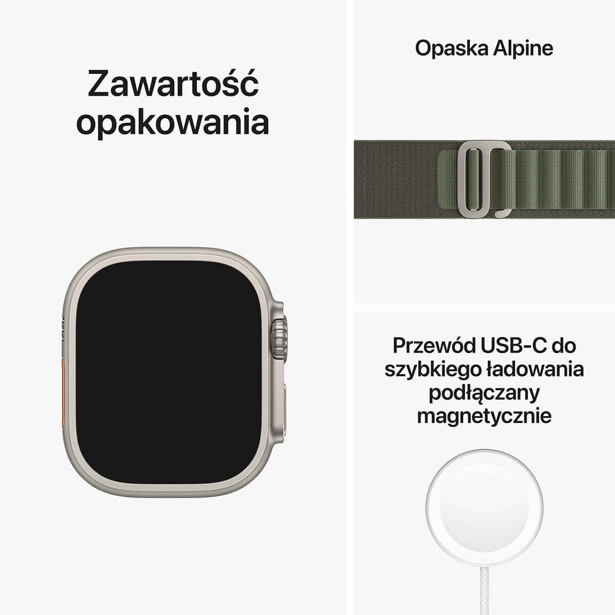 Apple Watch Ultra - zestaw Apple Watch Ultra - zestaw