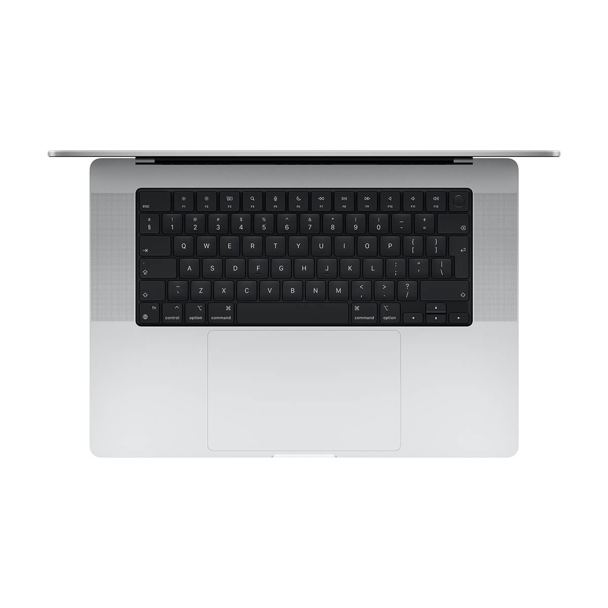 MacBook Pro 16 - Układ klawiatury