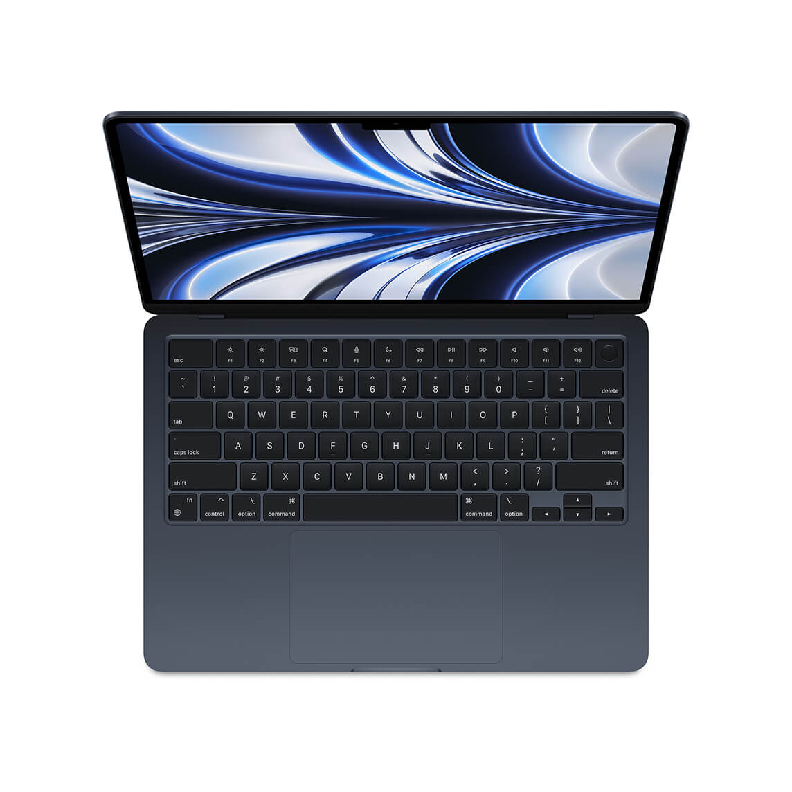 MacBook Air M2 - układ klawiatury MacBook Air M2 - układ klawiatury