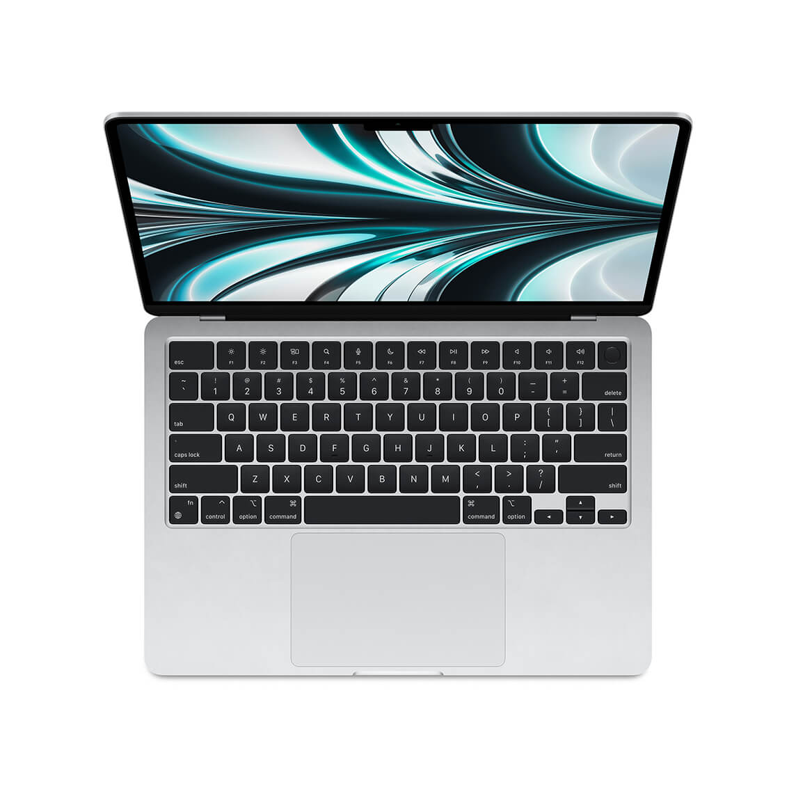 MacBook Air M2 - układ klawiatury MacBook Air M2 - układ klawiatury